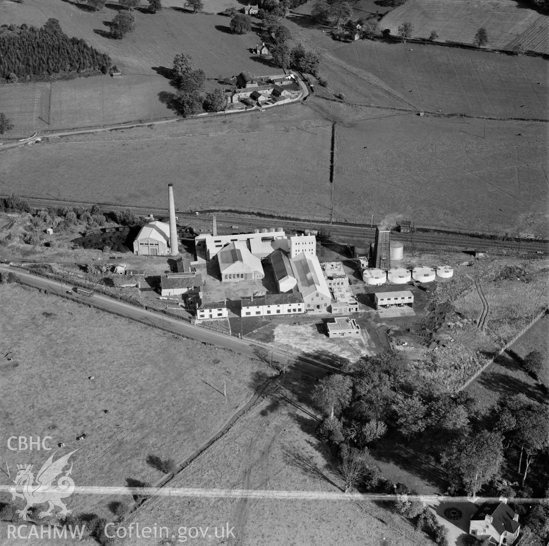 View of Synthite Ltd, Works near Mold