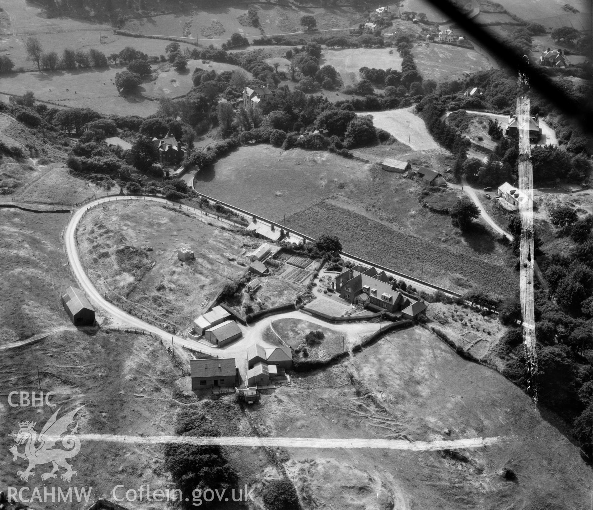 View of Pen-y-Bryn, Garth, Portmadog, commissioned by S. V. Beer