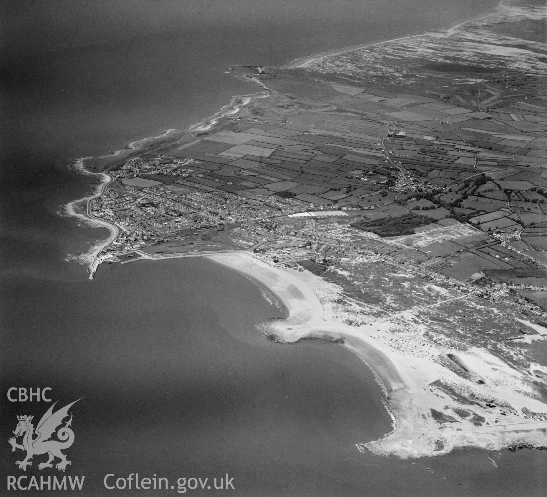 Distant view of Porthcawl