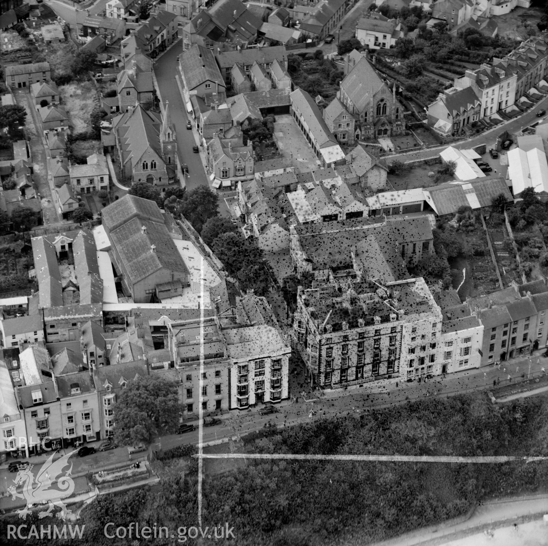 View of the Royal Gate House Hotel, Tenby