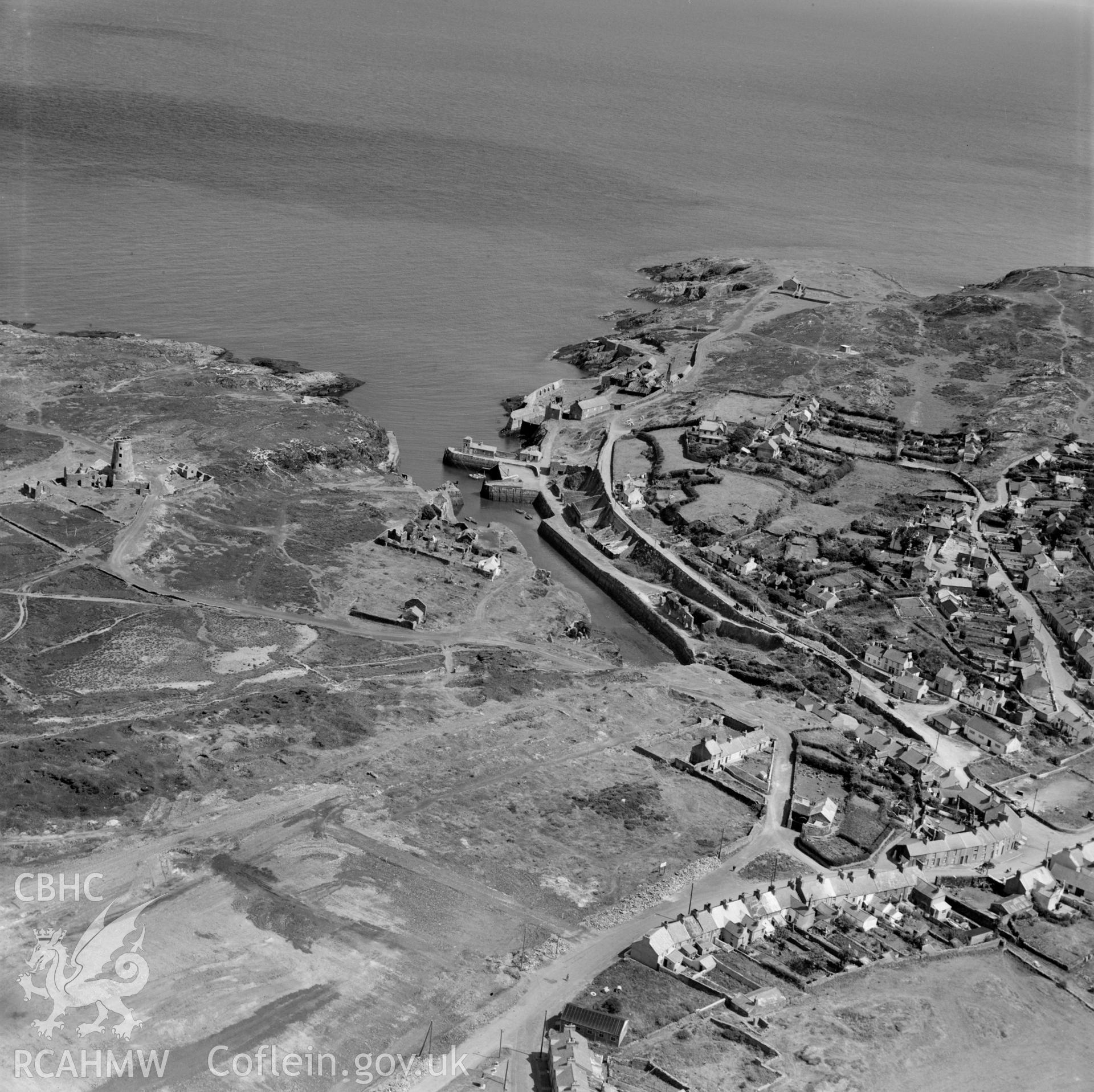 View of Amlwch showing port