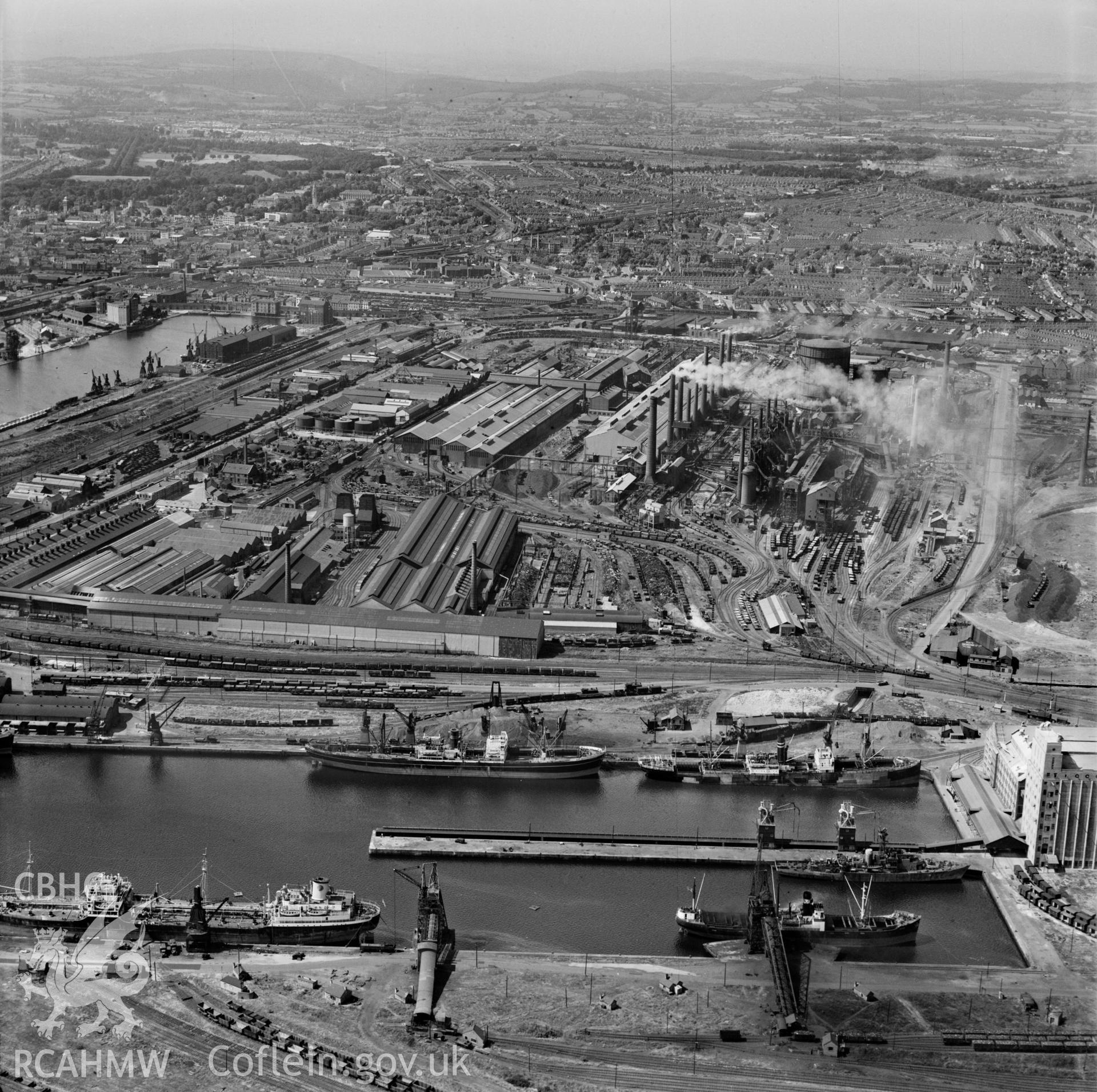 View of Guest, Keen & Baldwins Iron & Steel Ltd., East Moors, Cardiff