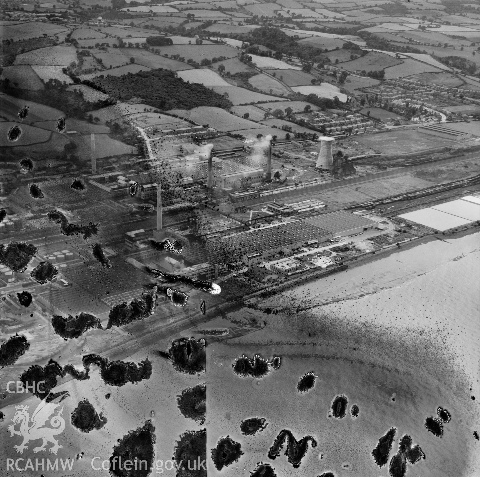 View of Courtaulds Ltd., Greenfields Works, Holywell