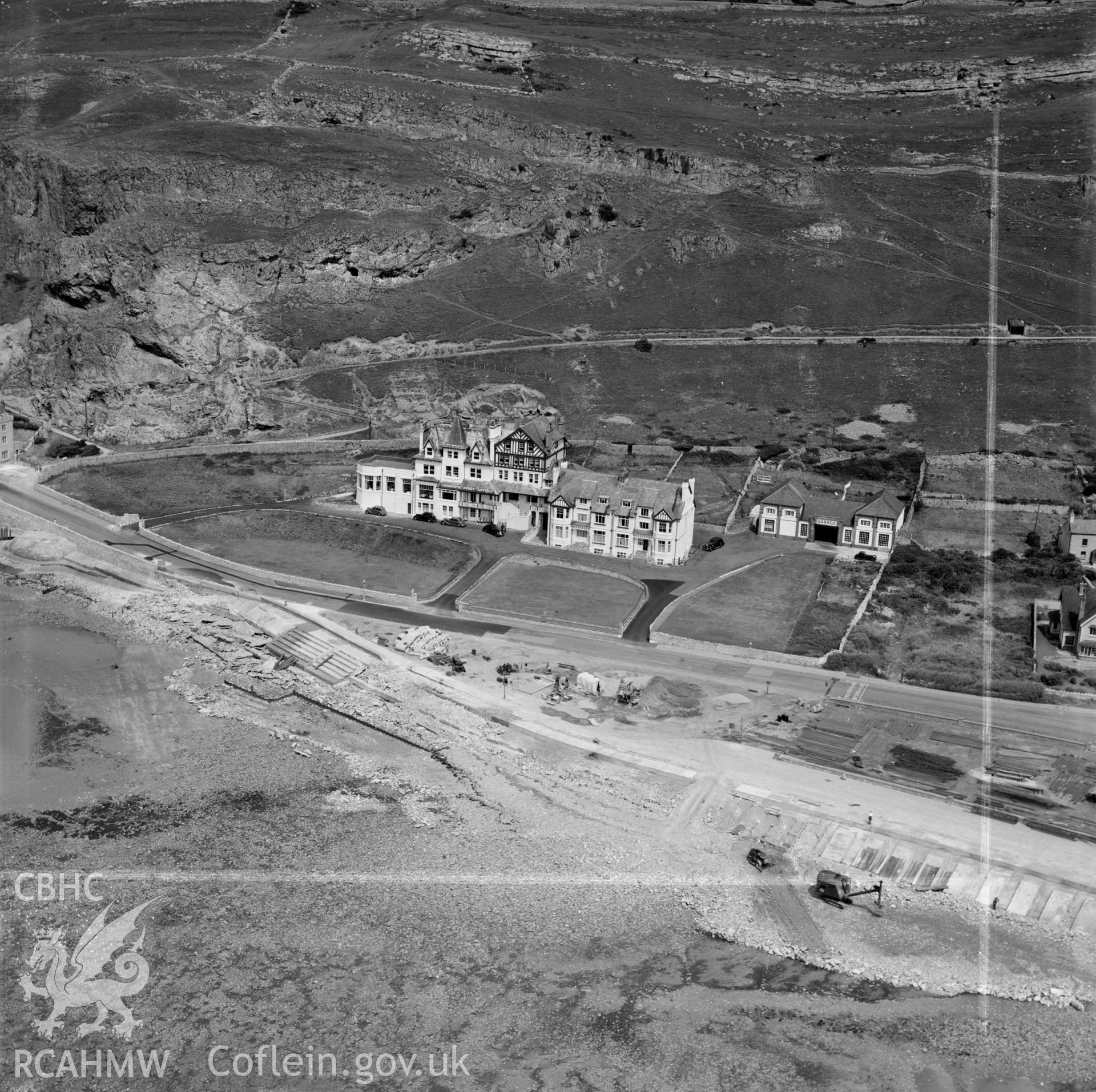 View of Gogarth Abbey Hotel, West Shore, Llandudno