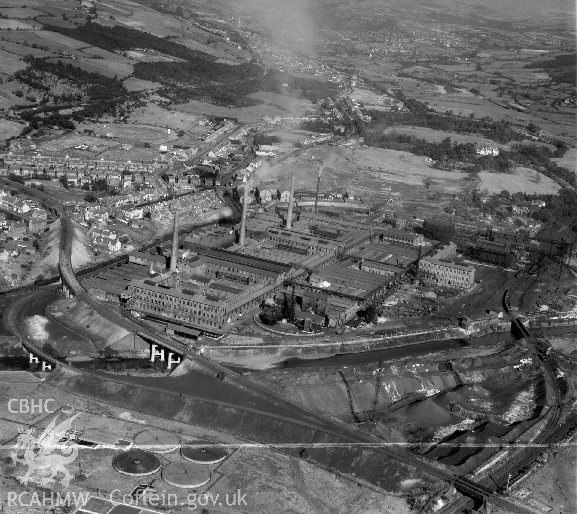 View of the Mond Nickel works showing Clydach