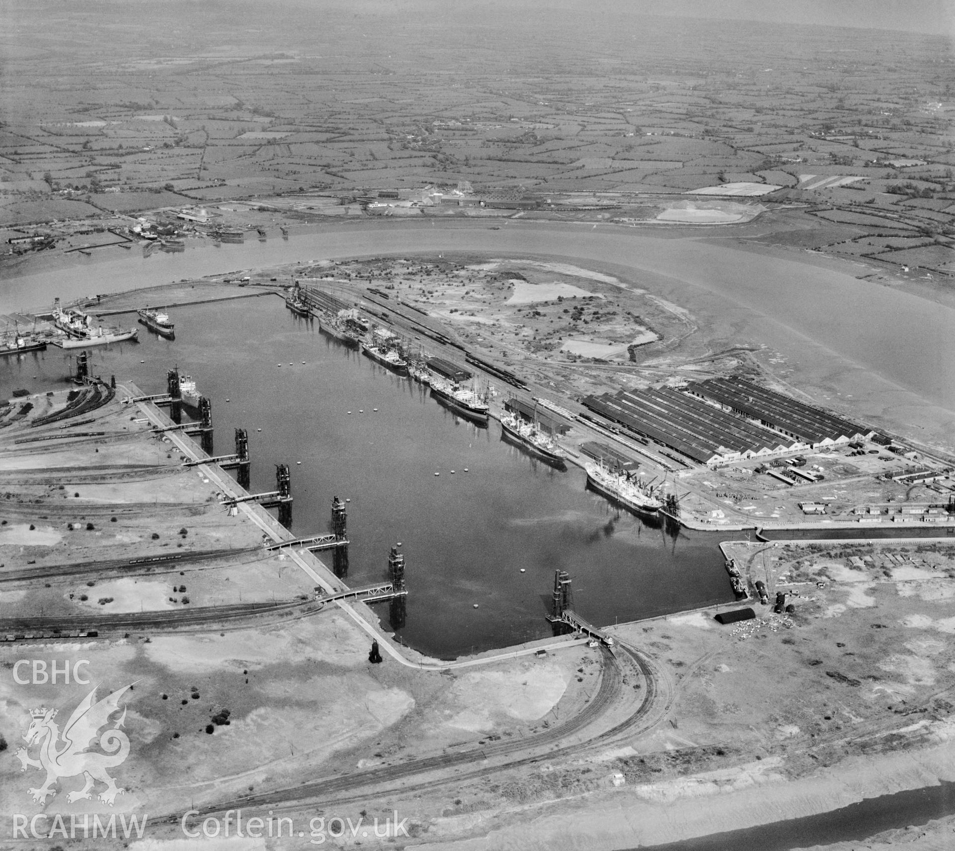 View of Newport Docks