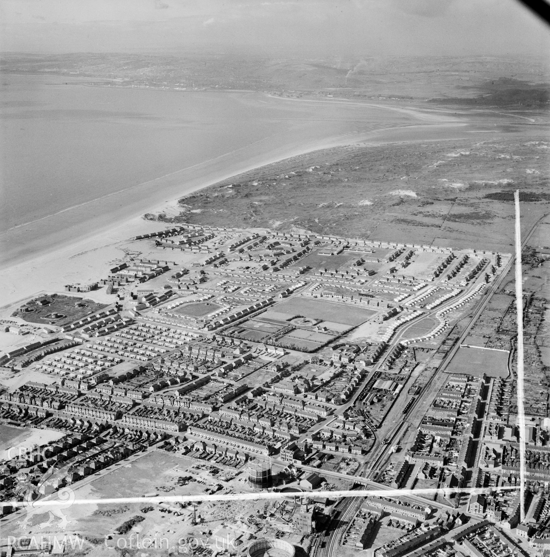 View of newly-built housing at the Sandsfield Estate, Aberavon