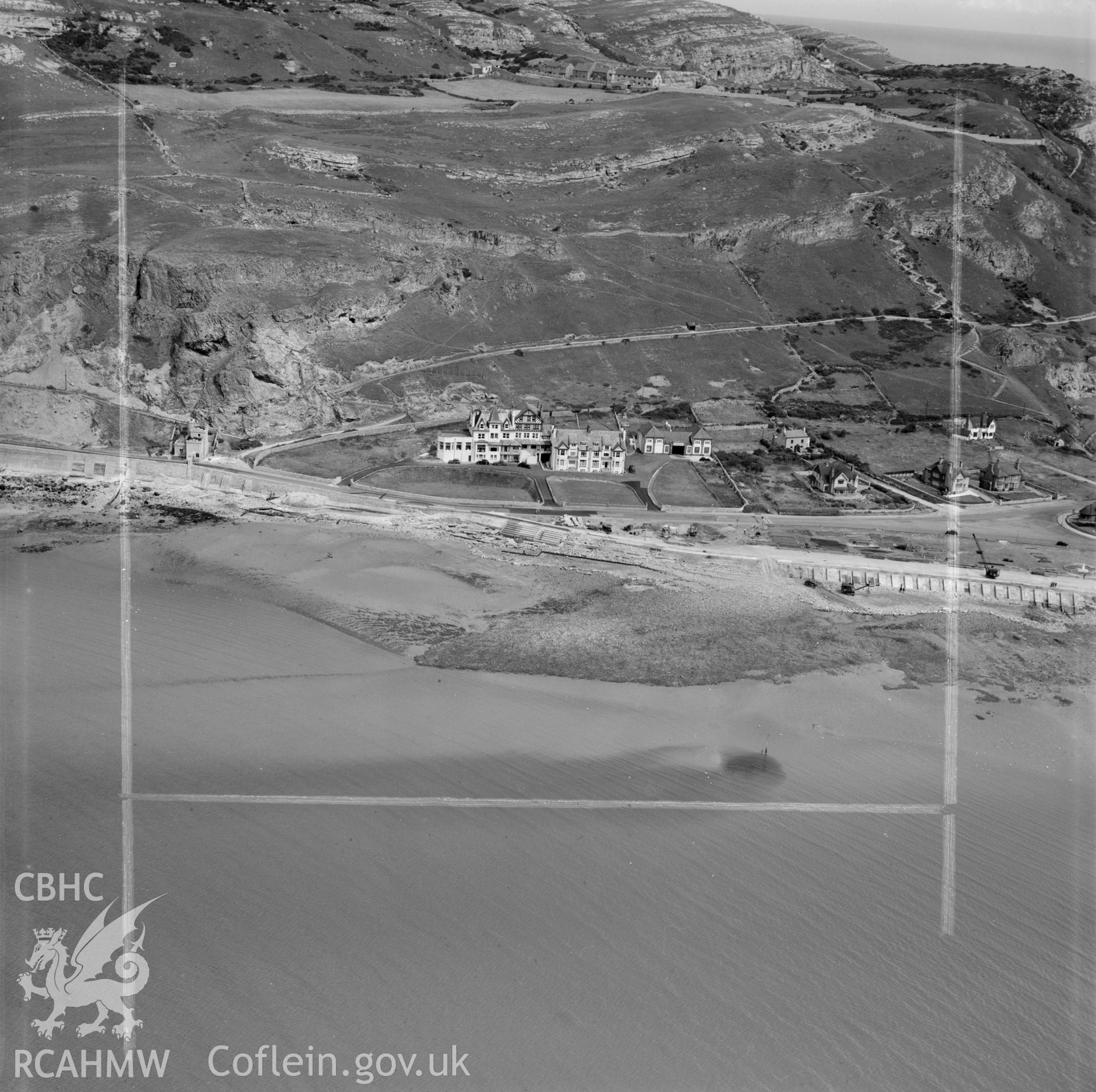 View of Gogarth Abbey Hotel, West Shore, Llandudno