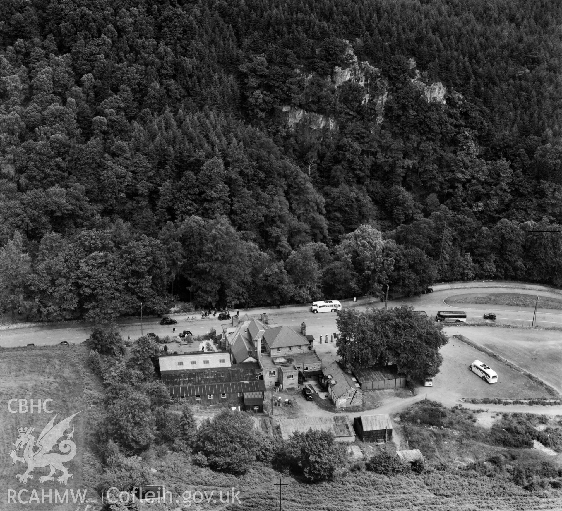 View of Swallow Falls Hotel, Betws-y-Coed