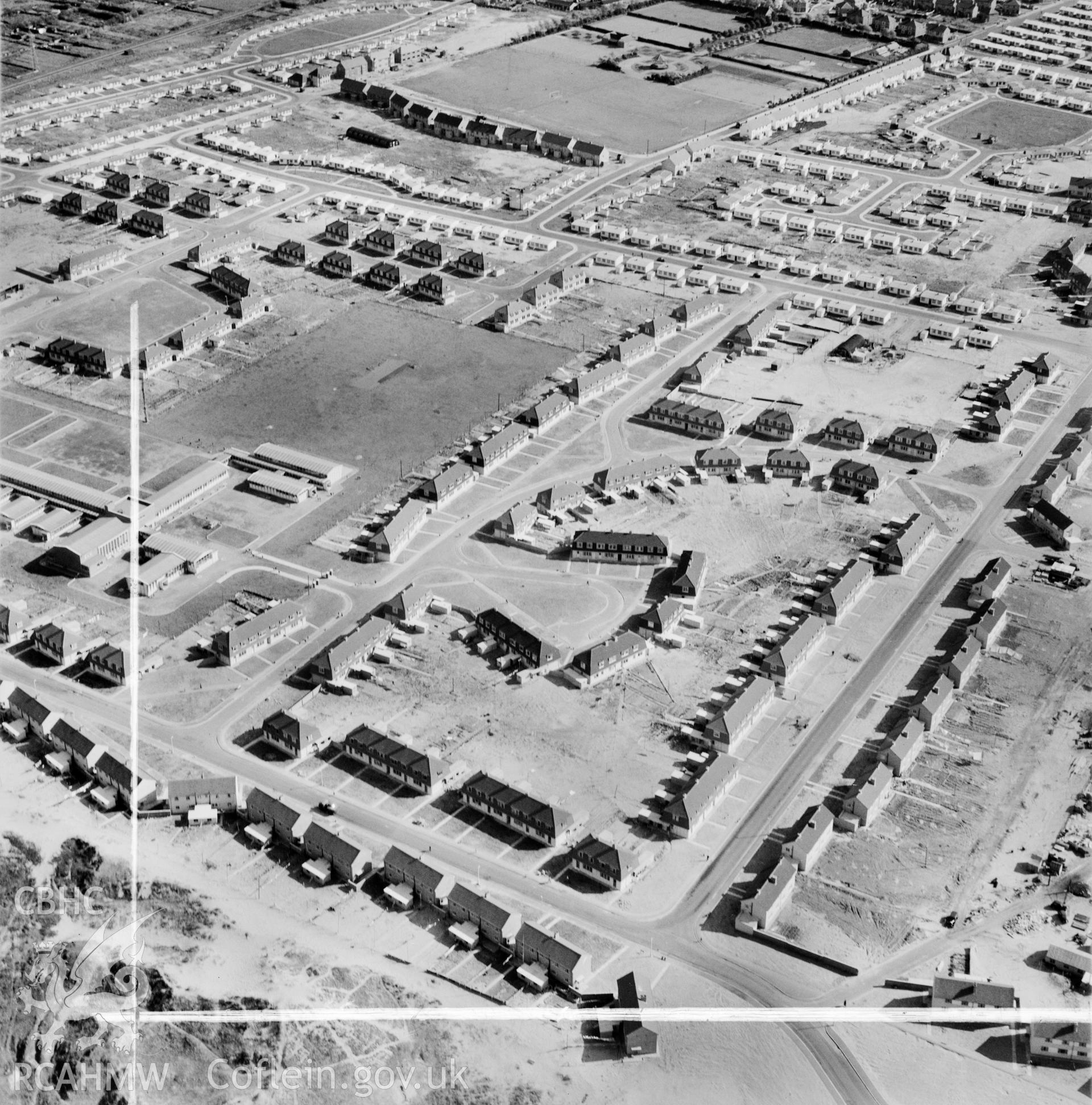 View of newly-built housing at the Sandsfield Estate, Aberavon