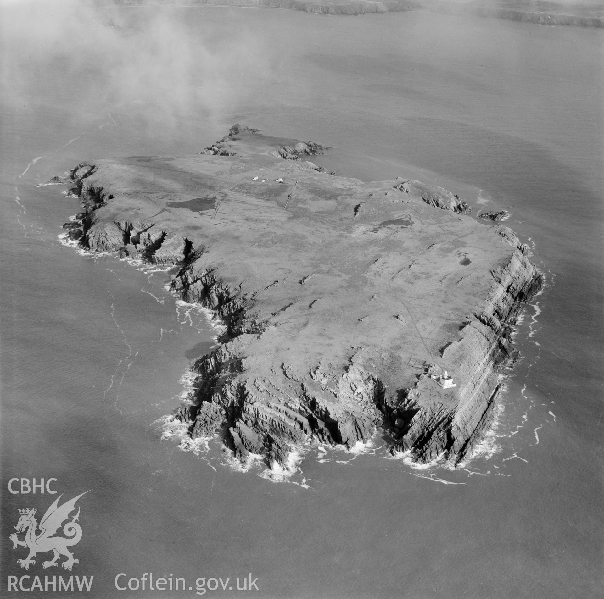 View of Skokholm Island