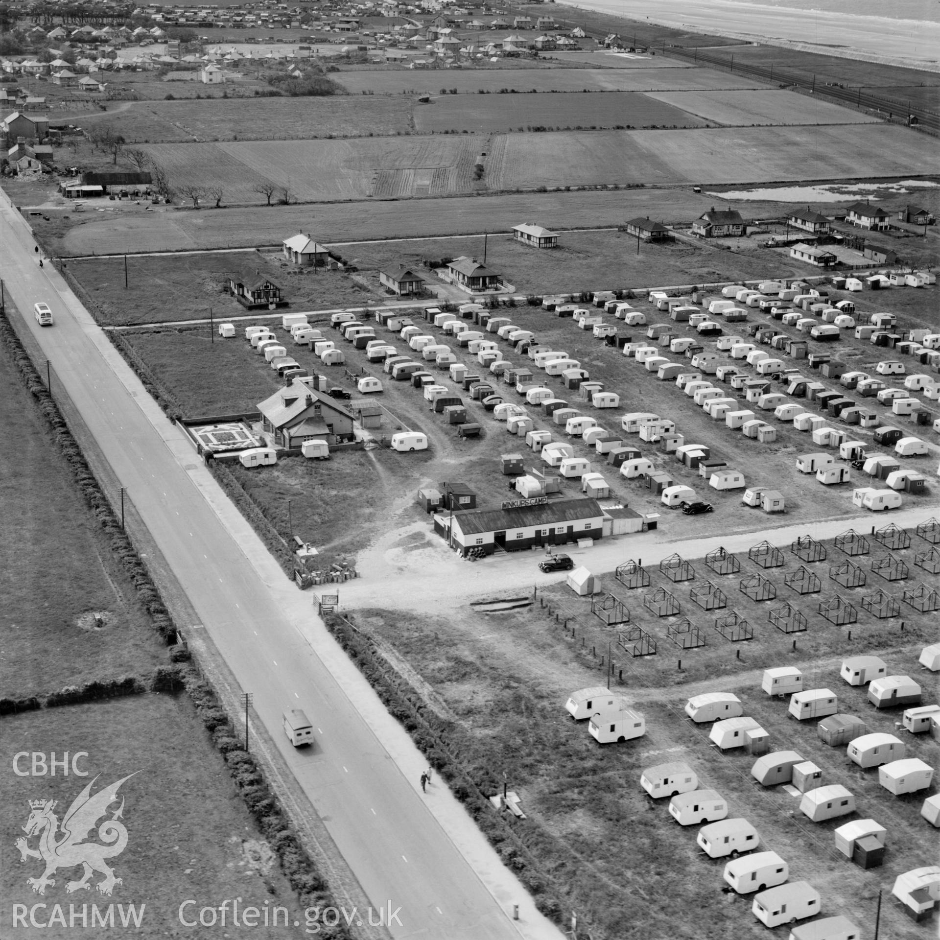 View of Winkups Holiday Camp. Fyd, commissioned by W.H.Smith
