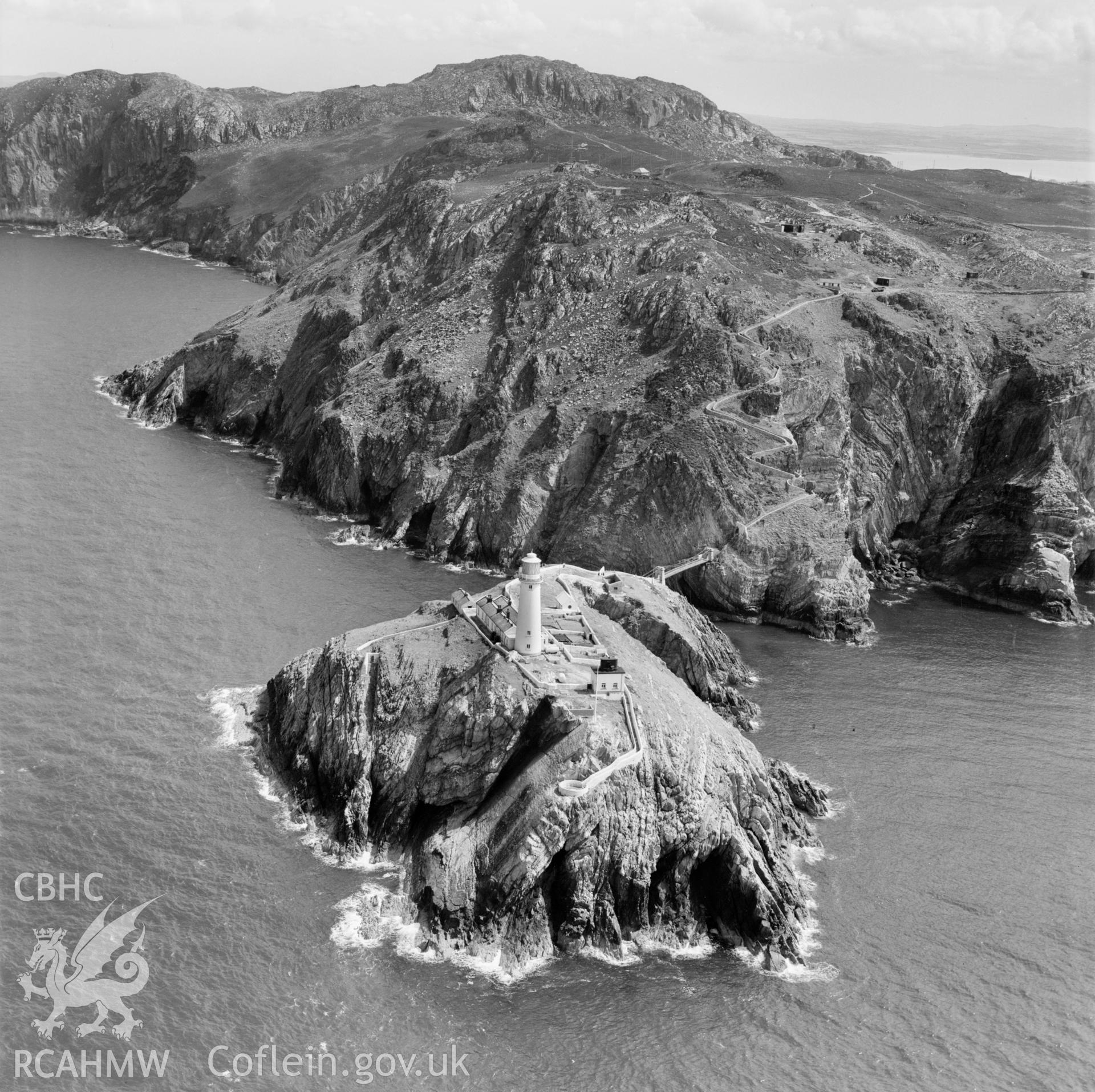 View of South Stack, Holyhead Island, Anglesey