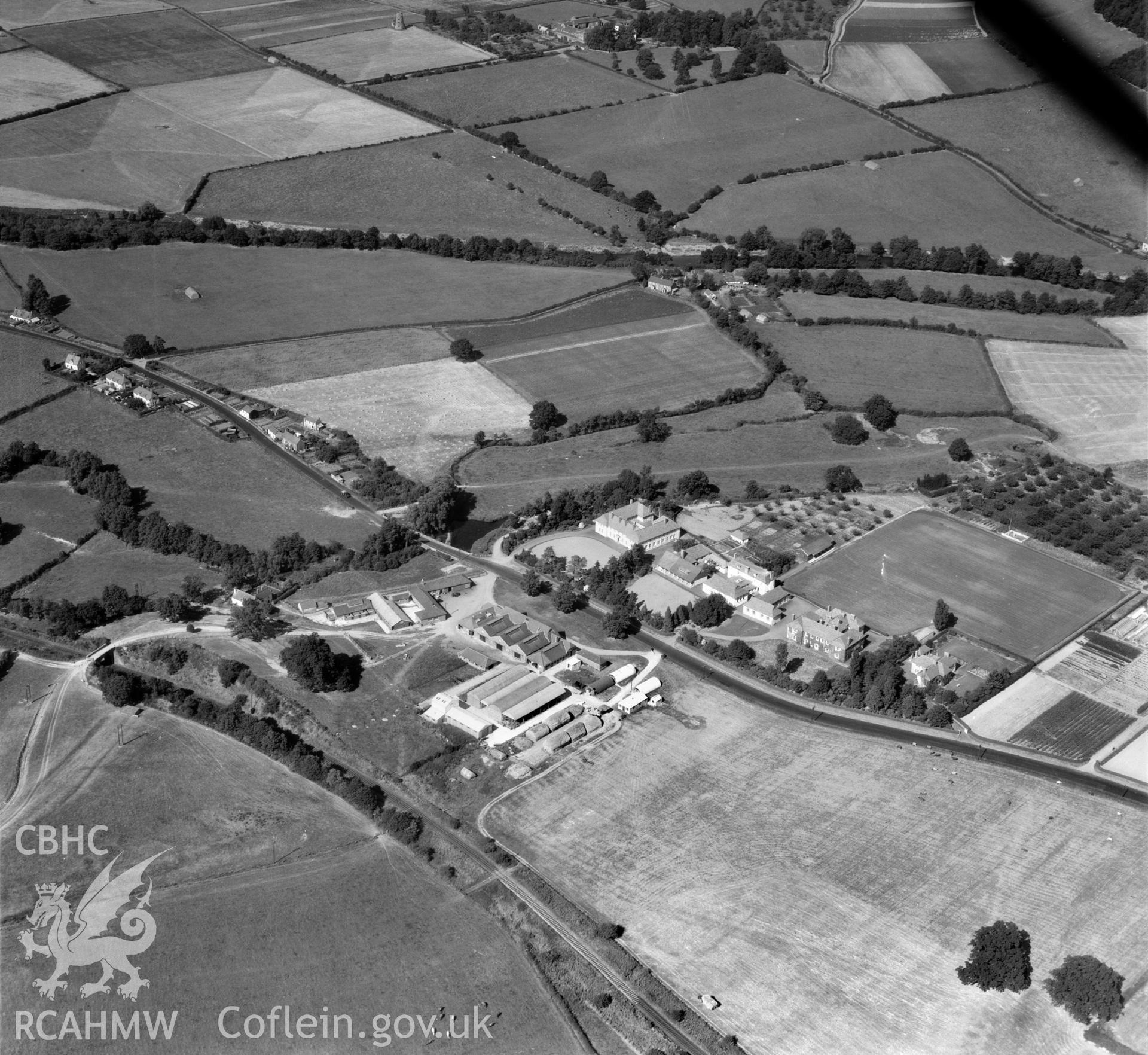 View of Monmouthshire Agricultural Institution, Rhadyr