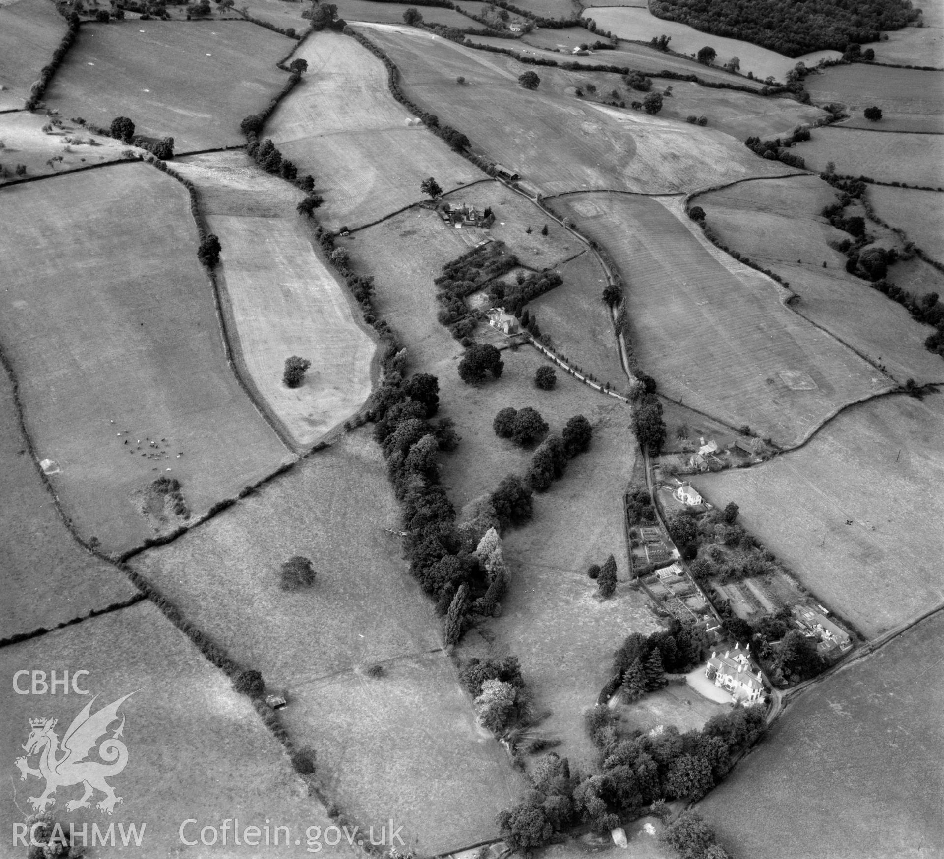View showing Summerleas, Dixton, labelled "S.W.B. Summers, Monmouth".