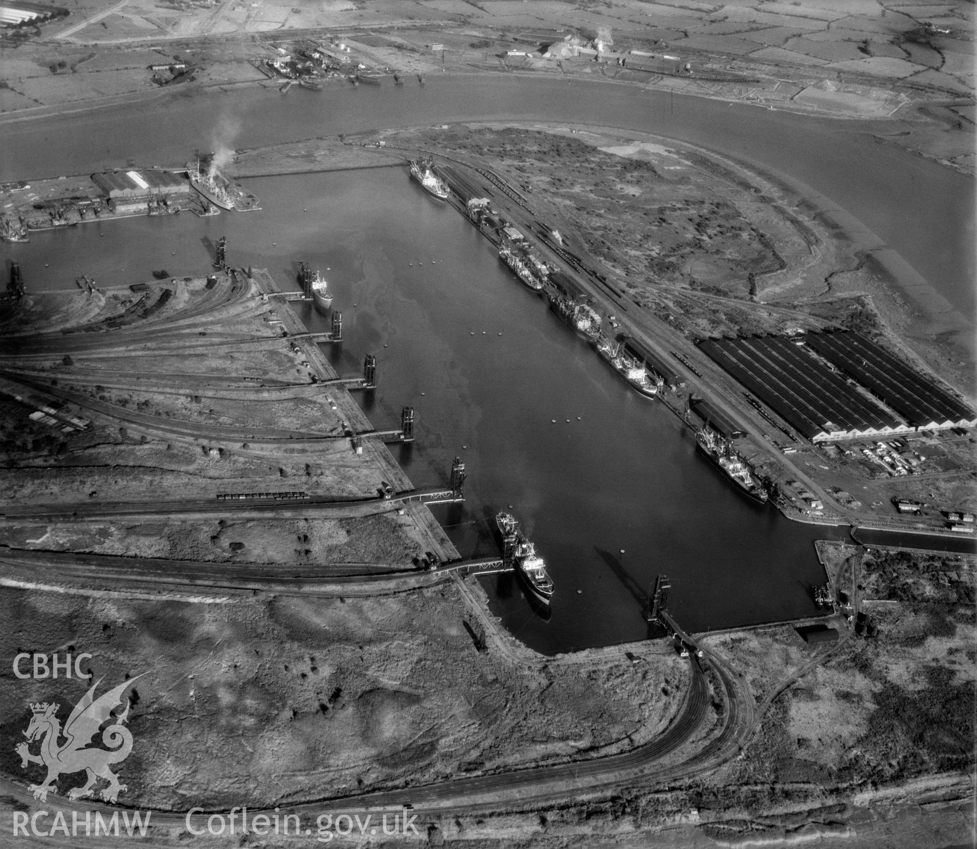 View of Newport Docks