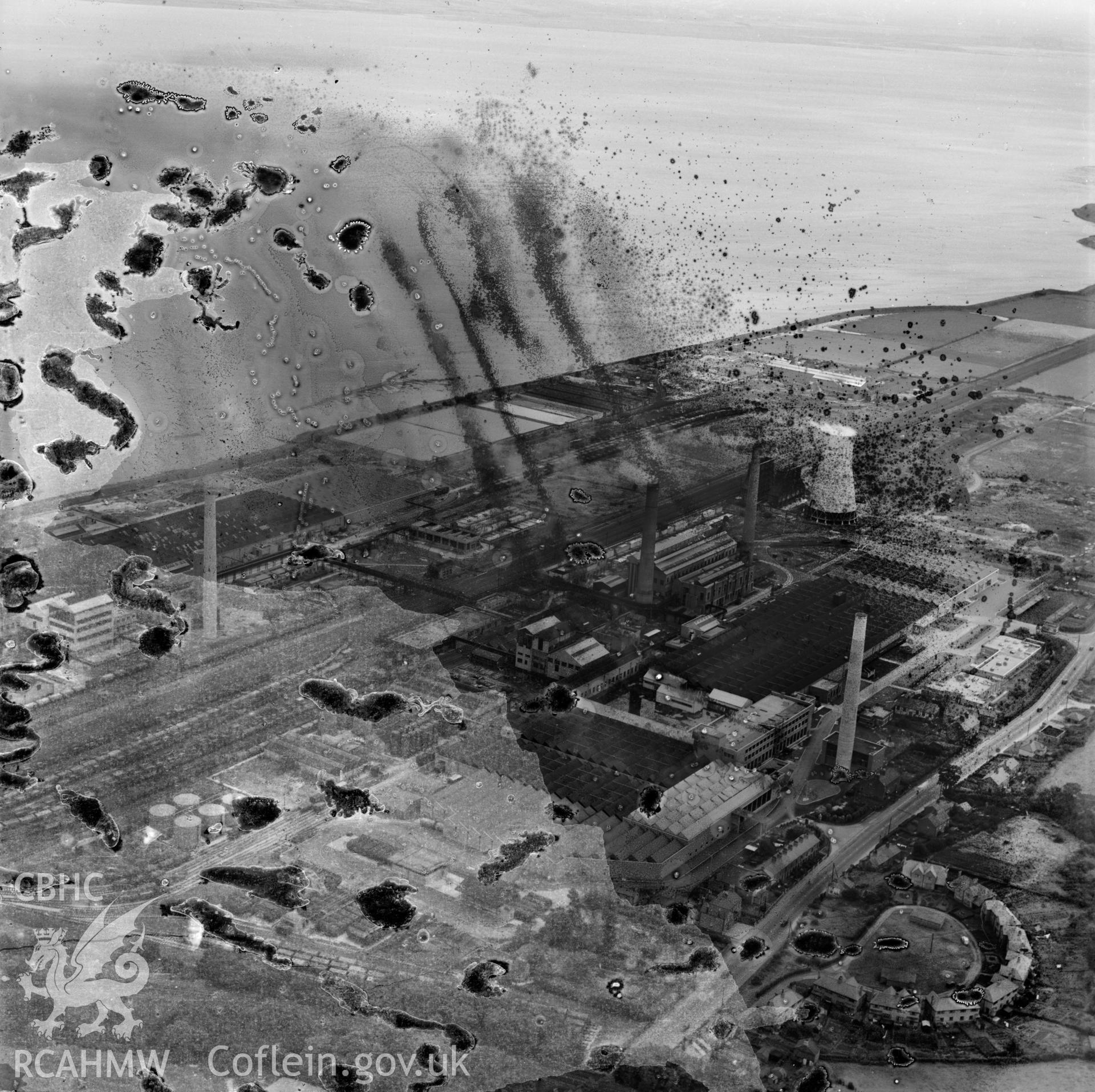 View of Courtaulds Ltd., Greenfields Works, Holywell