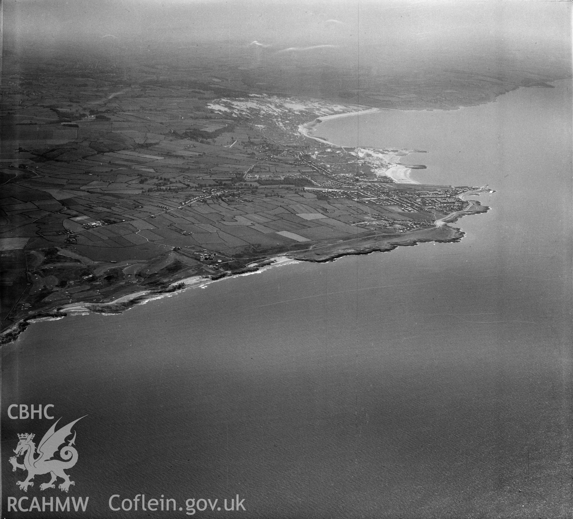 Distant view of Porthcawl