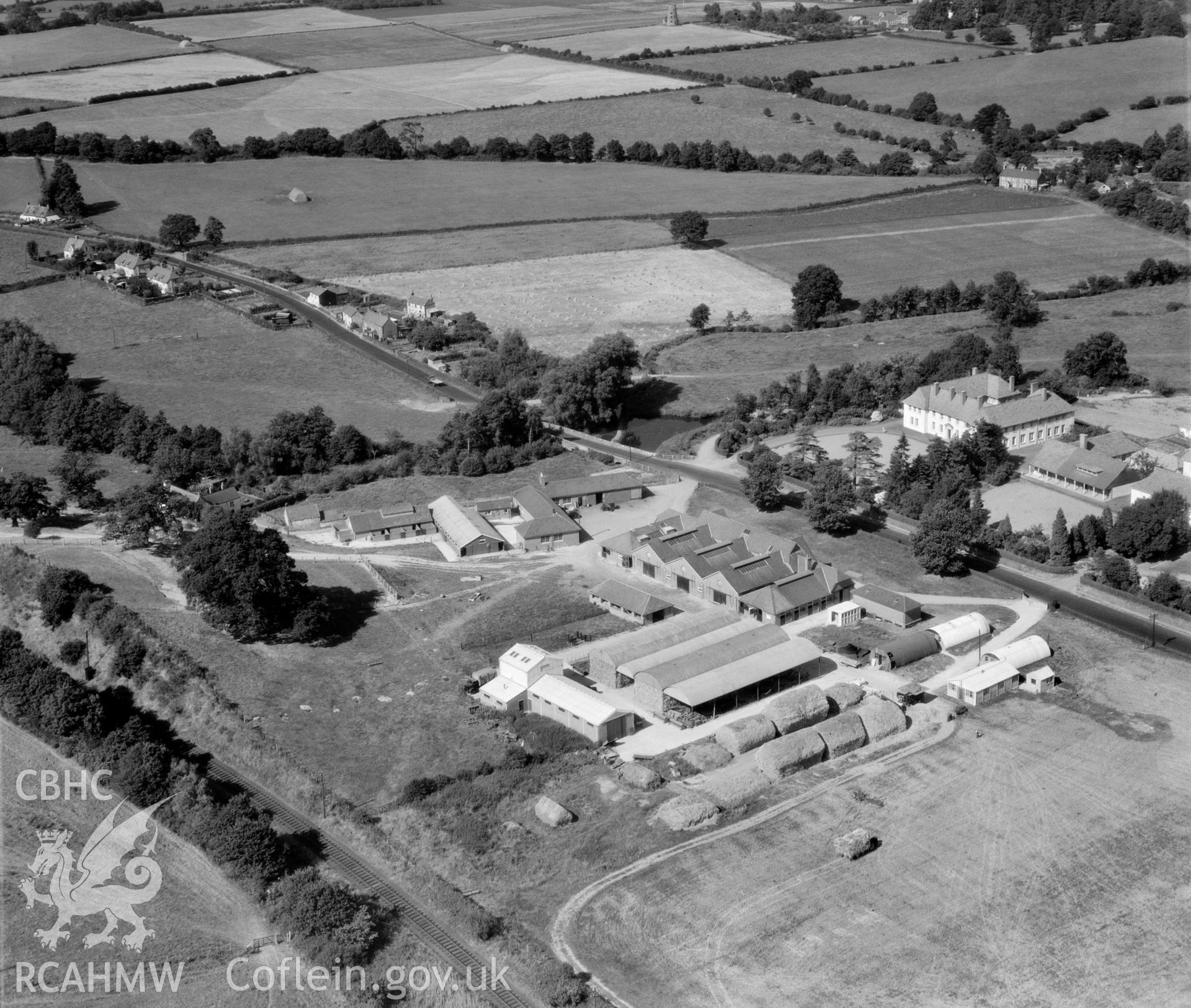 View of Monmouthshire Agricultural Institution, Rhadyr