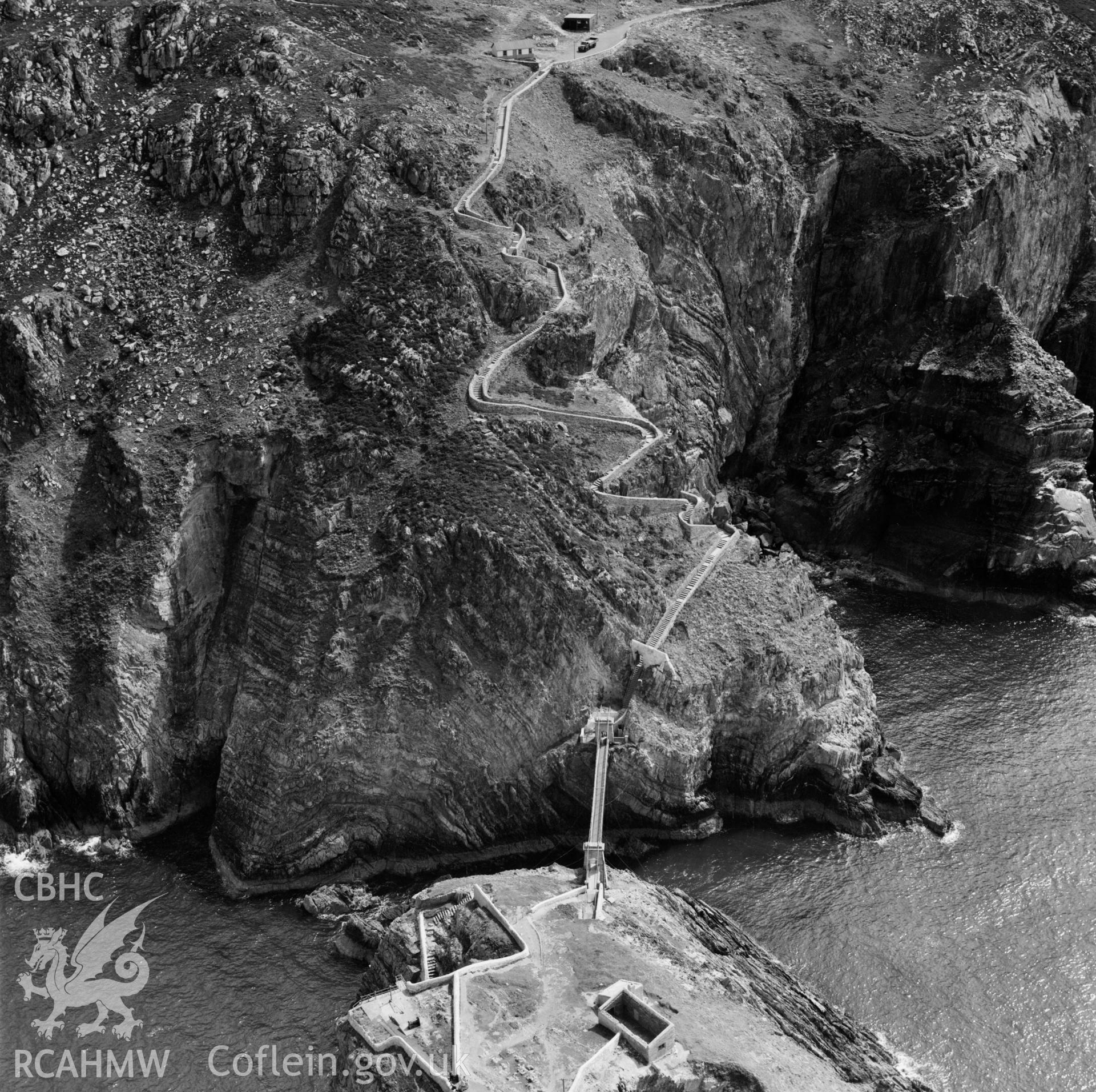 View of South Stack, Holyhead Island, Anglesey