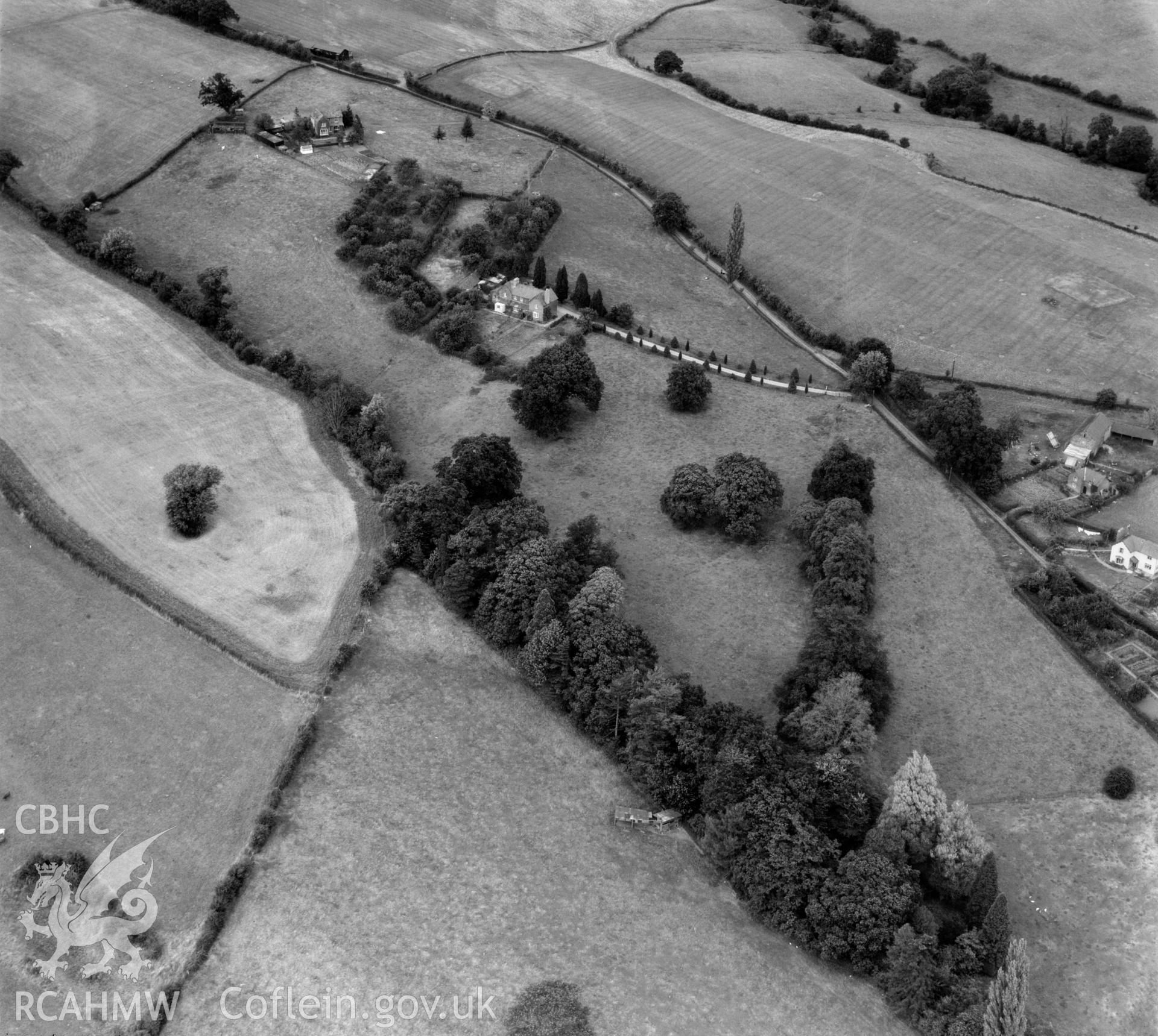 View showing Summerleas, Dixton, labelled "S.W.B. Summers, Monmouth".