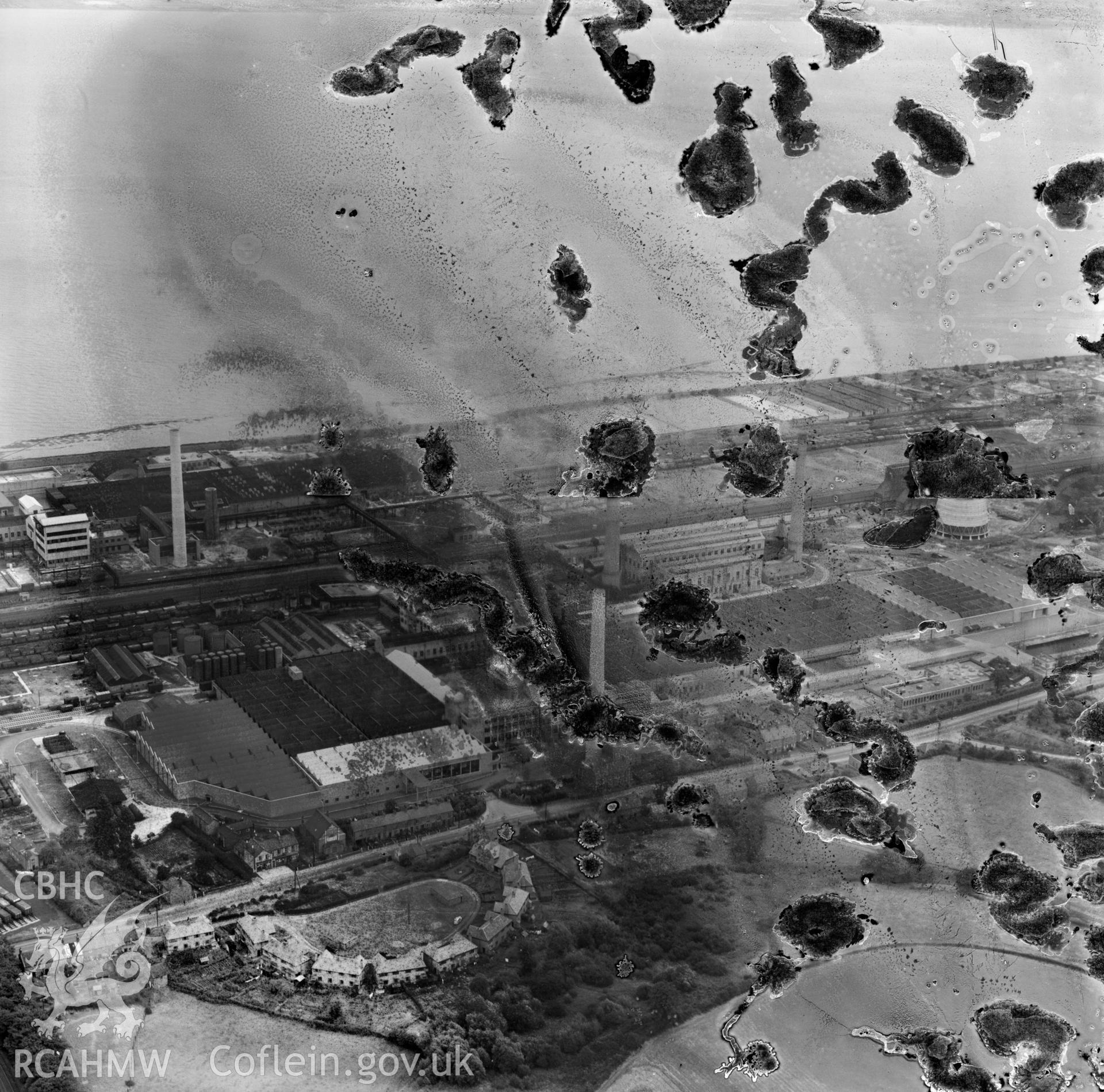 View of Courtaulds Ltd., Greenfields Works, Holywell