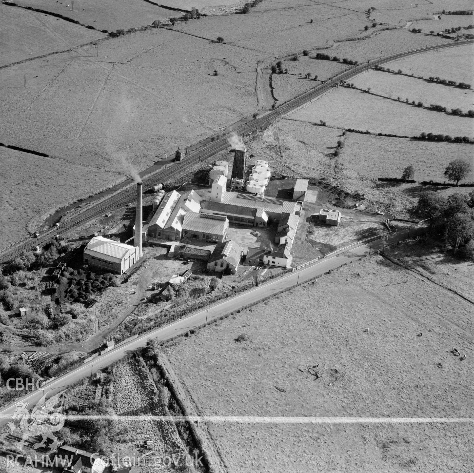 View of Synthite Ltd, Works near Mold