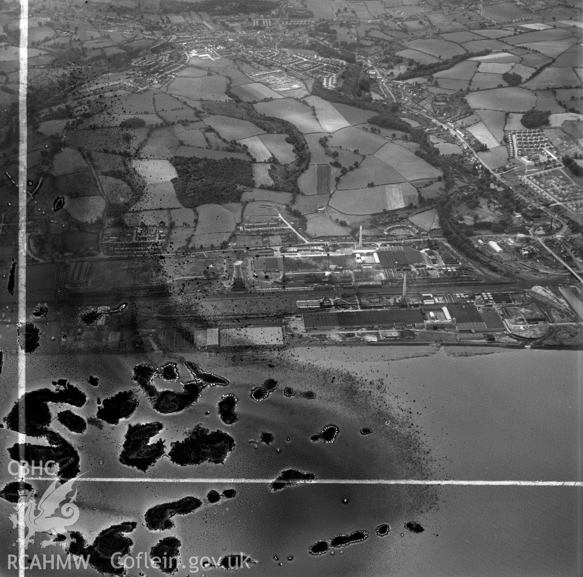 View of Courtaulds Ltd., Greenfields Works, Holywell
