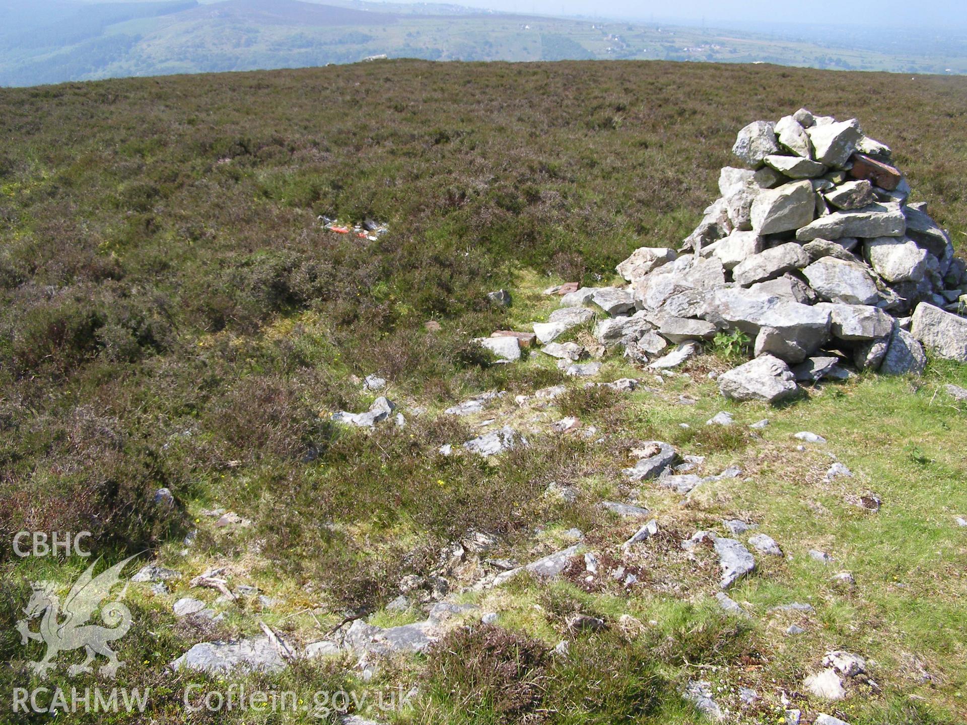 Digital colour photograph of Cefn Du Radio Station, building II taken on 07/06/2007 by P.J. Schofield during the Snowdon North West Upland Survey undertaken by Oxford Archaeology North.