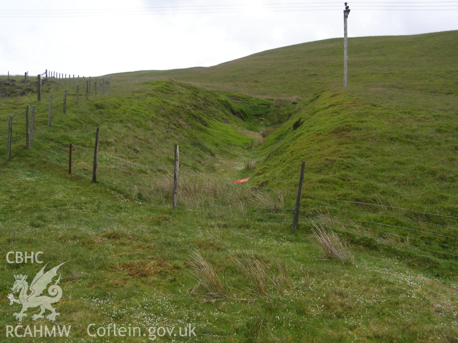 Digital colour photograph of Bryn Mawr trial mine I taken on 13/06/2007 by P.J. Schofield during the Snowdon North West Upland Survey undertaken by Oxford Archaeology North.