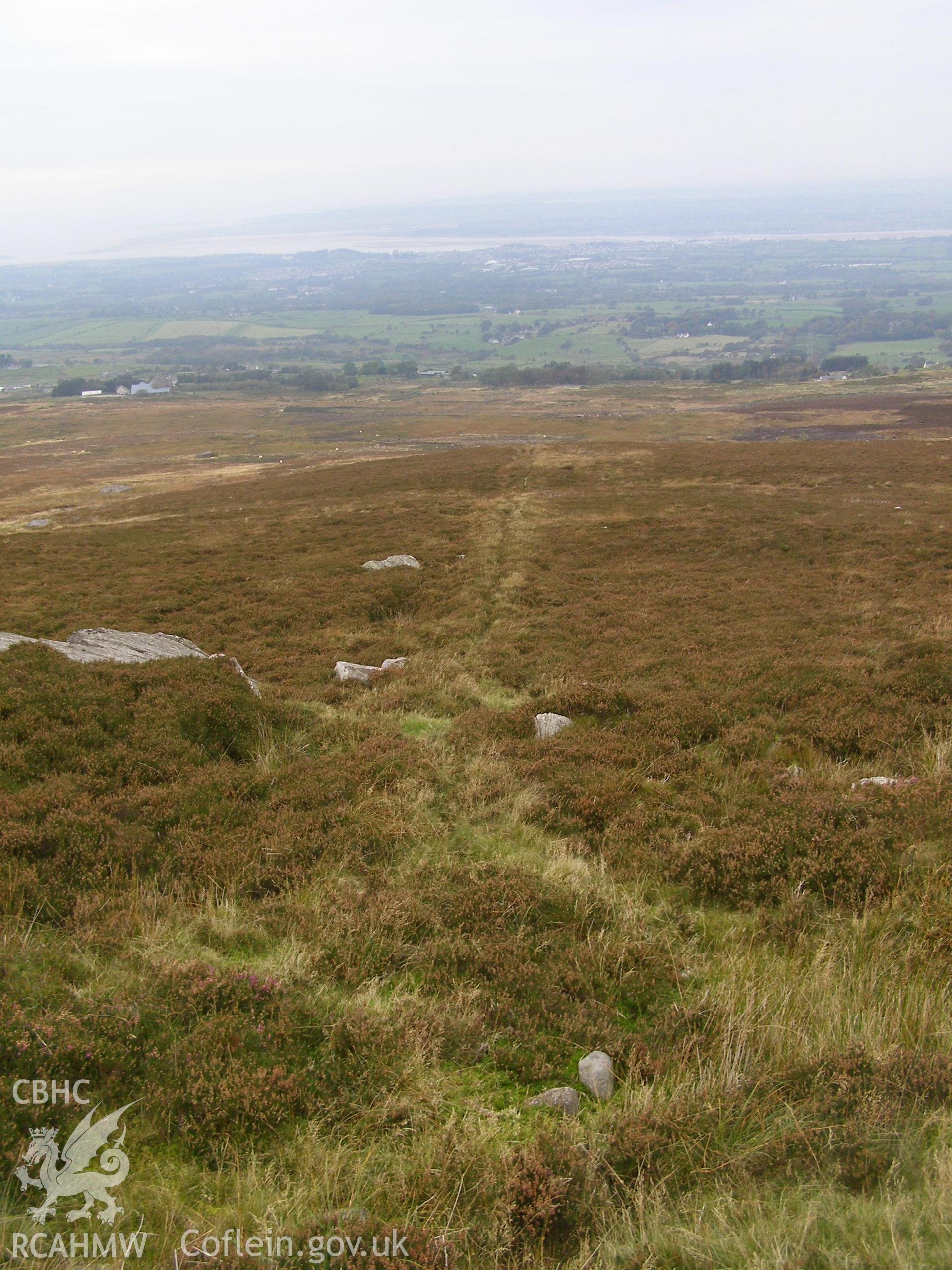 Digital colour photograph of Cefn Du Radio Station, culvert II taken on 08/10/2007 by P.J. Schofield during the Snowdon North West Upland Survey undertaken by Oxford Archaeology North.