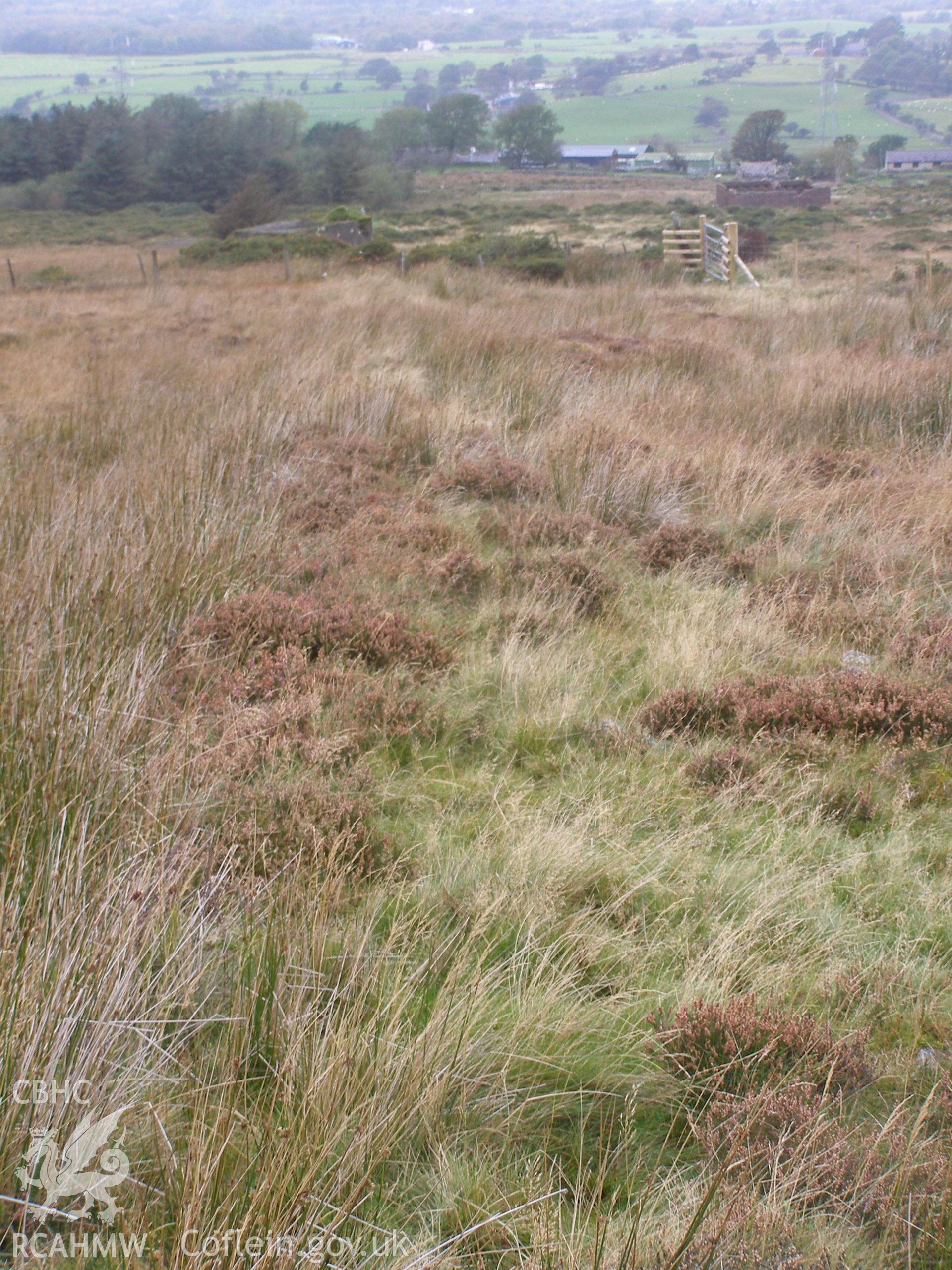 Digital colour photograph of Cefn Du Radio Station, culvert III taken on 11/10/2007 by P.J. Schofield during the Snowdon North West Upland Survey undertaken by Oxford Archaeology North.