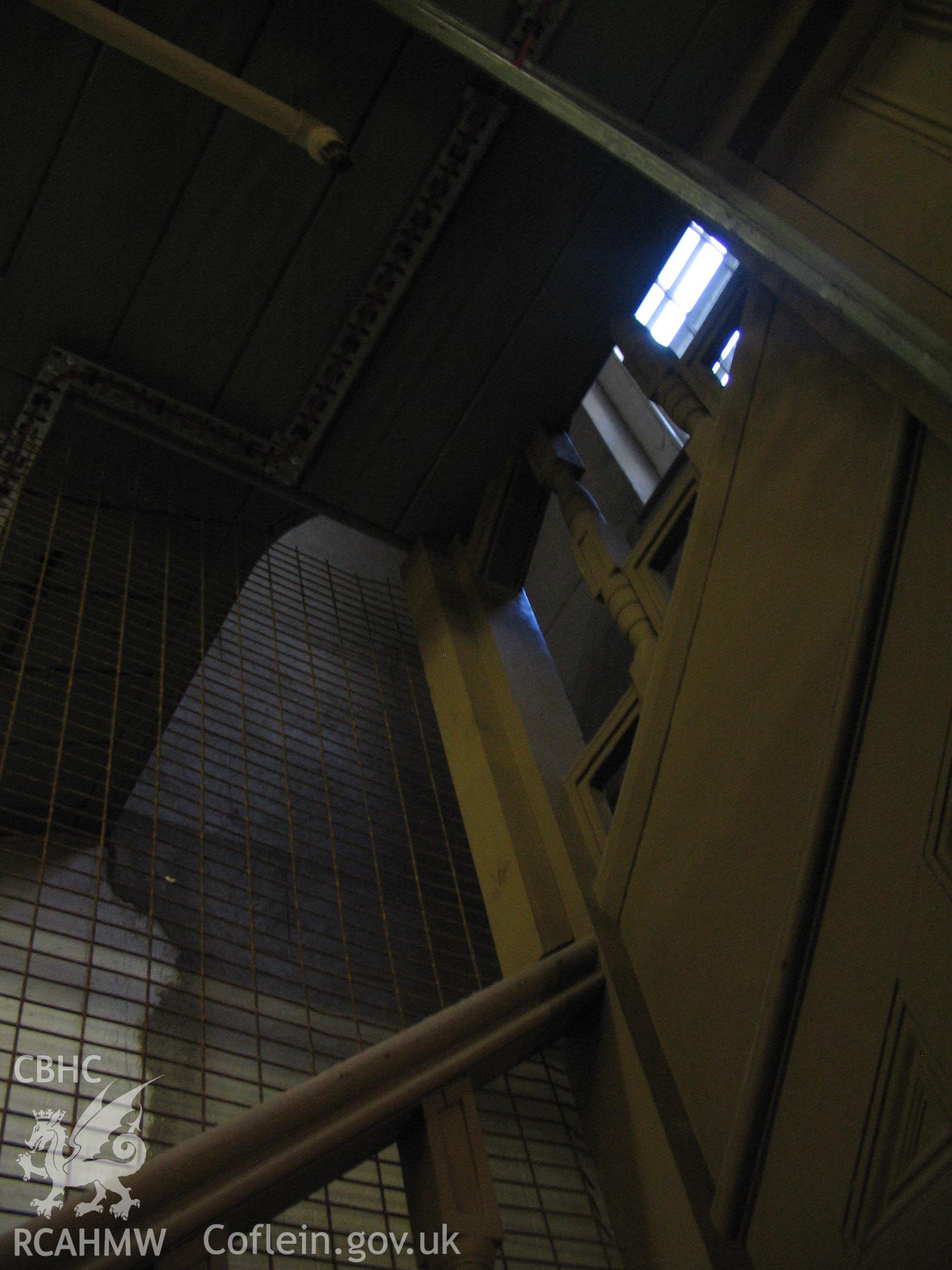 Colour digital photograph showing part of the Old Bethany Baptist Chapel, Cardiff. The Chapel is now part of Howells department store.