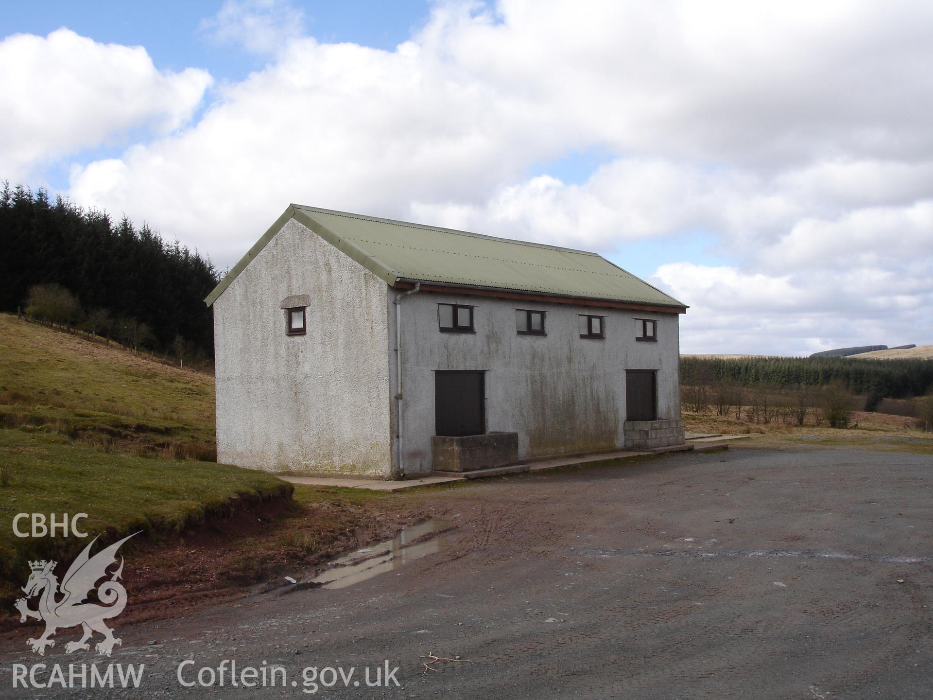 Digital colour photograph of Farm 7 building II taken on 14/04/2008 by R.P. Sambrook during the Sennybridge Dry Training Area Upland Survey undertaken by Trysor.