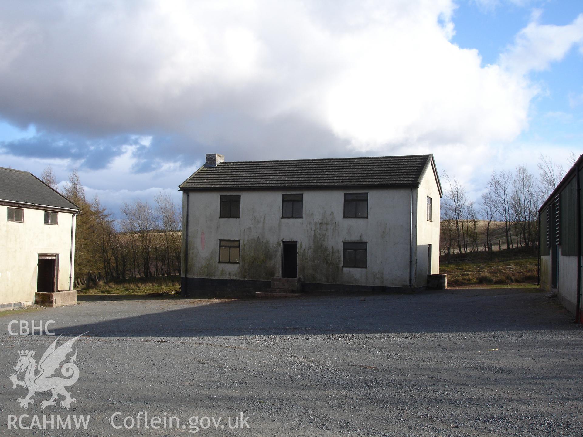 Digital colour photograph of Farm 11 building III taken on 14/04/2008 by R.P. Sambrook during the Sennybridge Dry Training Area Upland Survey undertaken by Trysor.