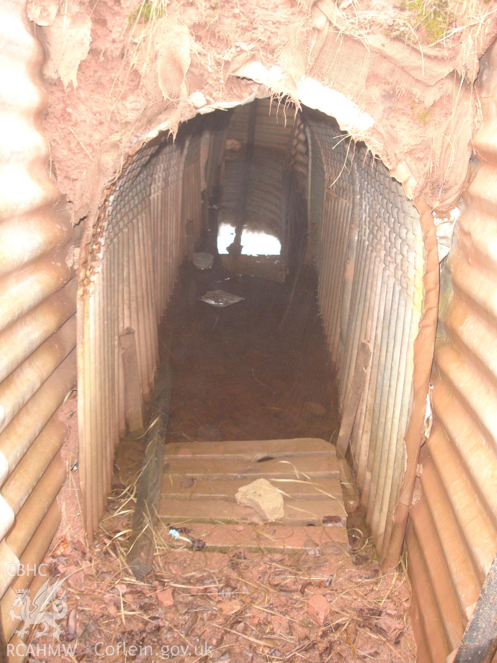 Digital colour photograph of Senta defensive positions North I firing position I taken on 20/04/2008 by R.P. Sambrook during the Sennybridge Dry Training Area Upland Survey undertaken by Trysor.