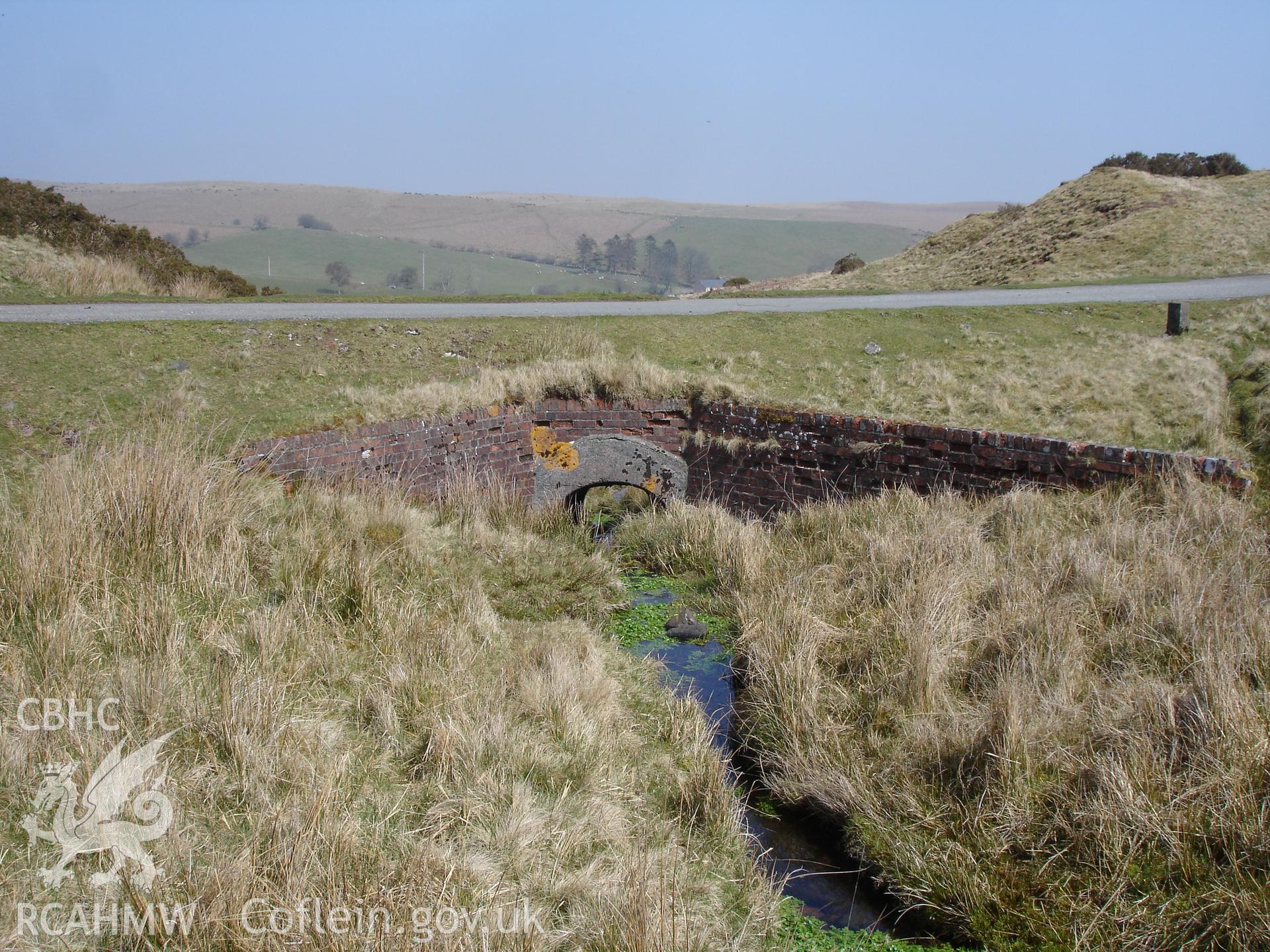 Digital colour photograph of concrete road culvert VII taken on 20/04/2008 by R.P. Sambrook during the Sennybridge Dry Training Area Upland Survey undertaken by Trysor.