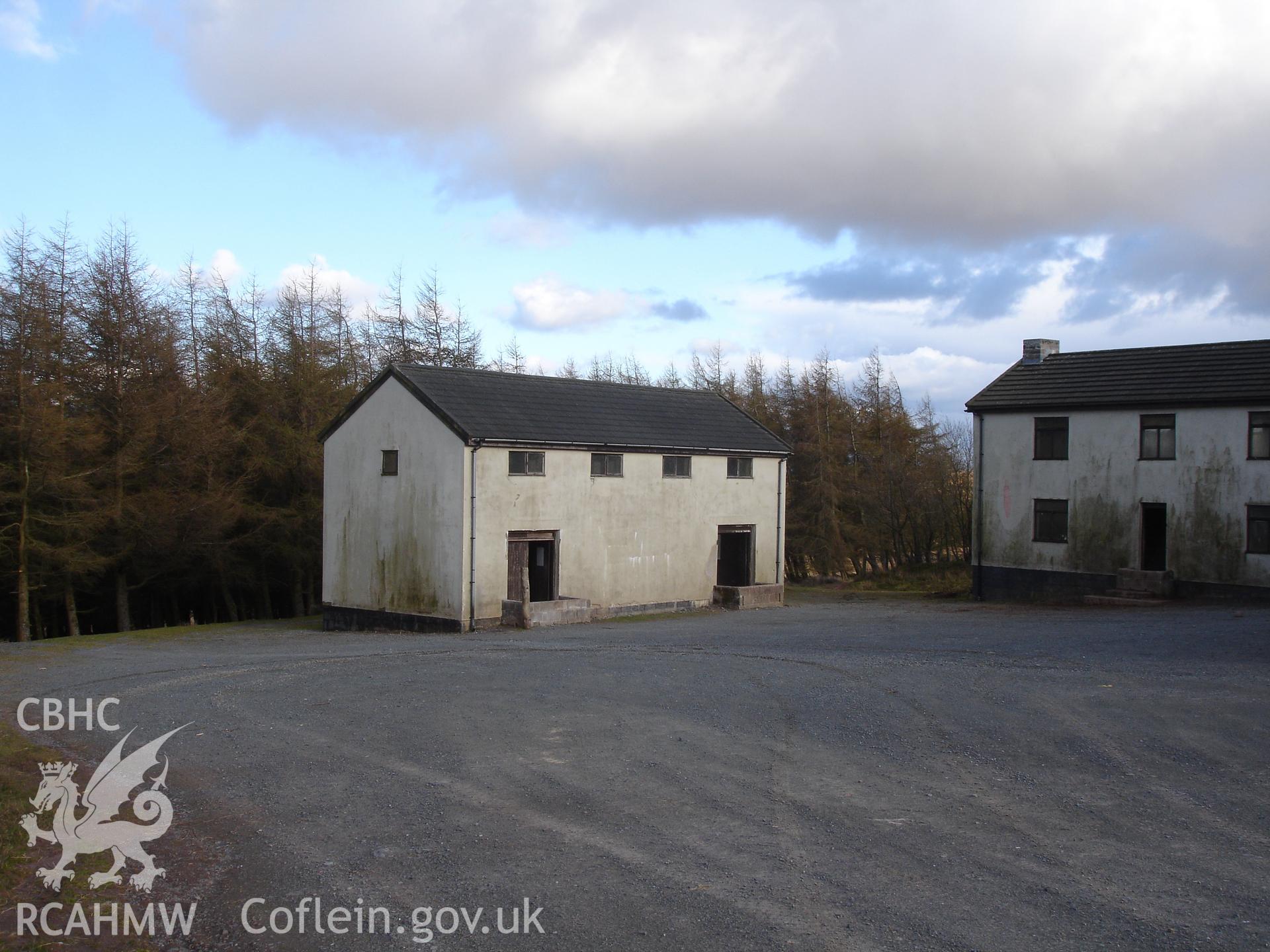 Digital colour photograph of Farm 11 building II taken on 14/04/2008 by R.P. Sambrook during the Sennybridge Dry Training Area Upland Survey undertaken by Trysor.