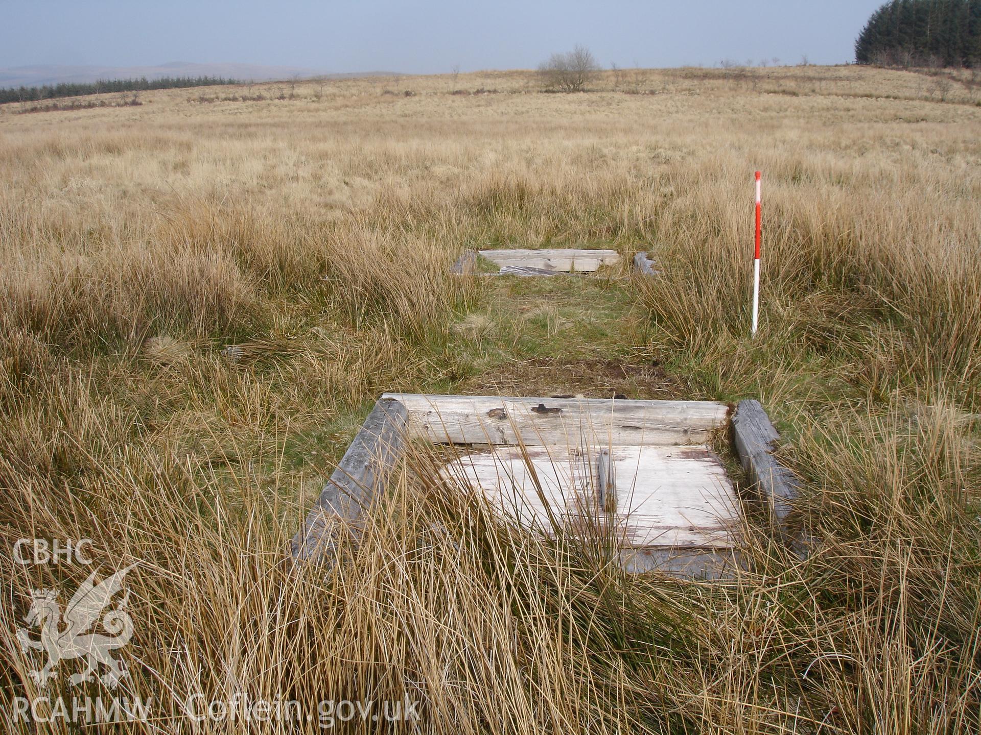 Digital colour photograph of Senta defensive positions North I firing position III taken on 22/04/2008 by R.P. Sambrook during the Sennybridge Dry Training Area Upland Survey undertaken by Trysor.