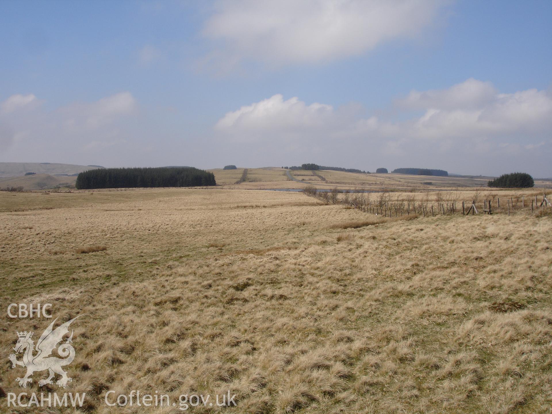 Digital colour photograph of Senta dry training area taken on 19/04/2008 by R.P. Sambrook during the Sennybridge Dry Training Area Upland Survey undertaken by Trysor.