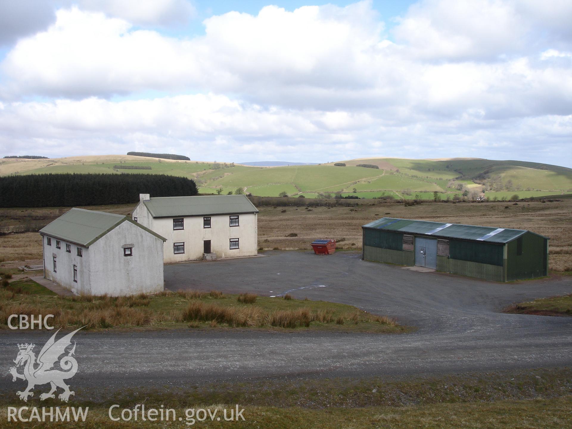 Digital colour photograph of Farm 7 military training site taken on 14/04/2008 by R.P. Sambrook during the Sennybridge Dry Training Area Upland Survey undertaken by Trysor.