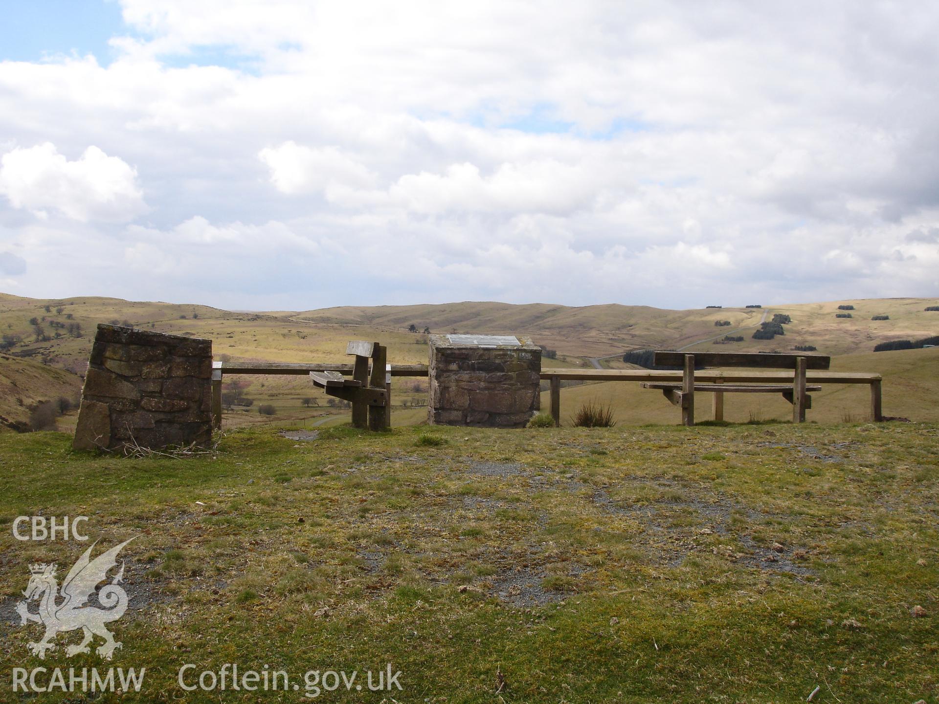 Digital colour photograph of Disgwylfa picnic site II taken on 05/04/2008 by R.P. Sambrook during the Sennybridge Dry Training Area Upland Survey undertaken by Trysor.