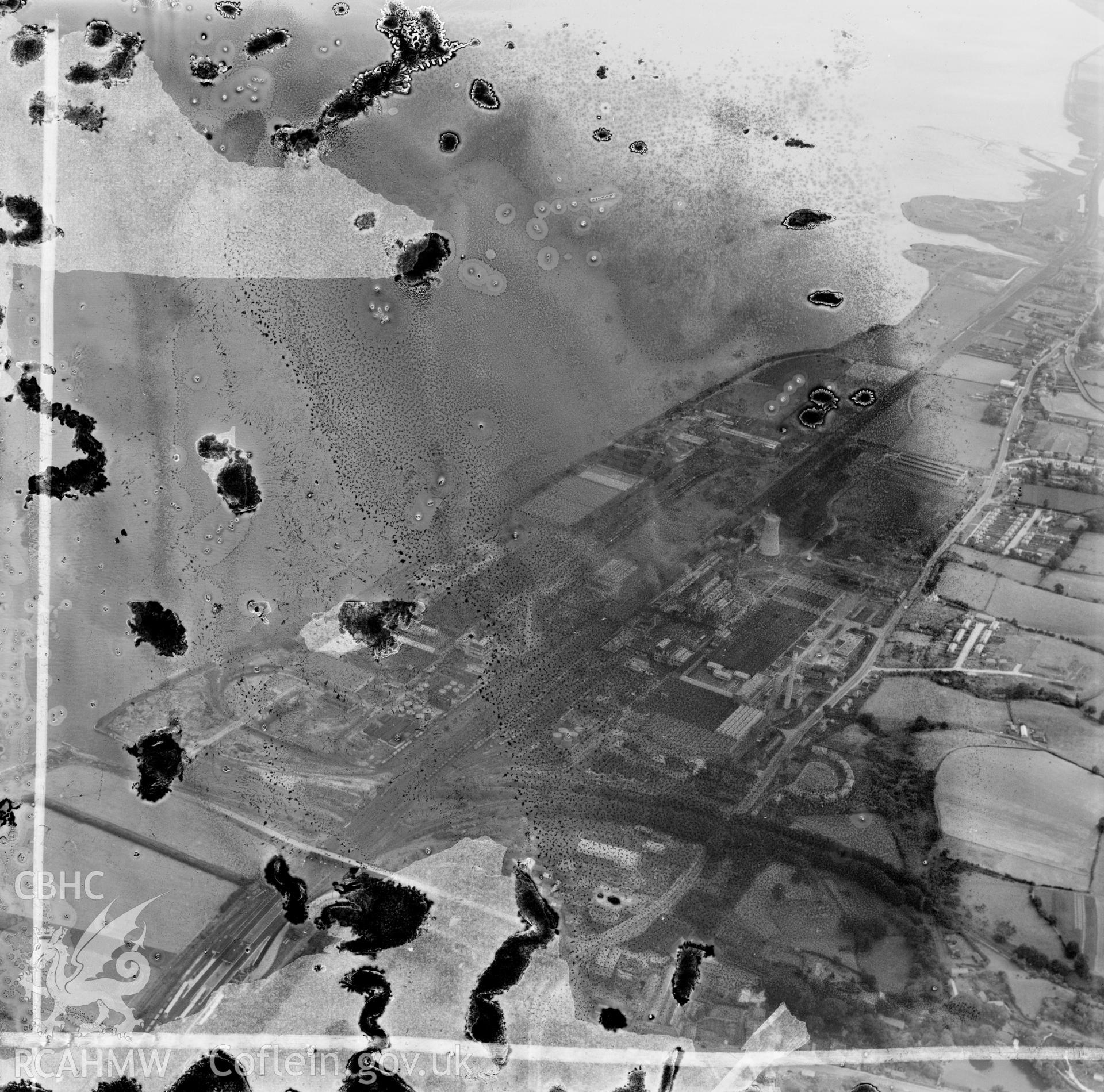 View of Courtaulds Ltd., Greenfields Works, Holywell