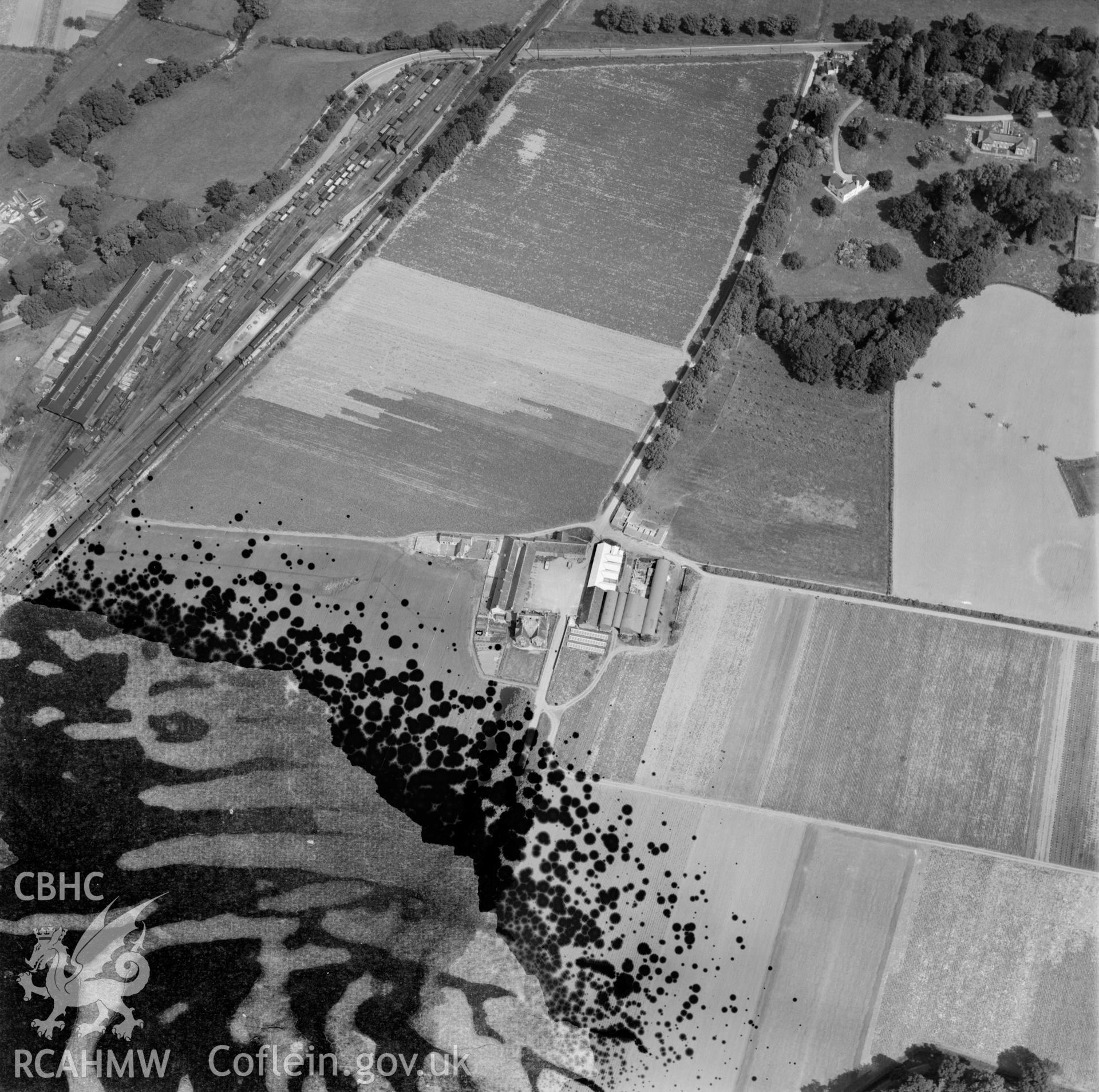 View of Maindiff farm and nursery