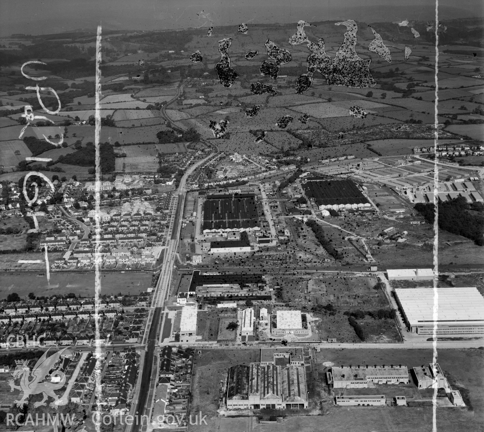 View of Llanishen showing RO factory