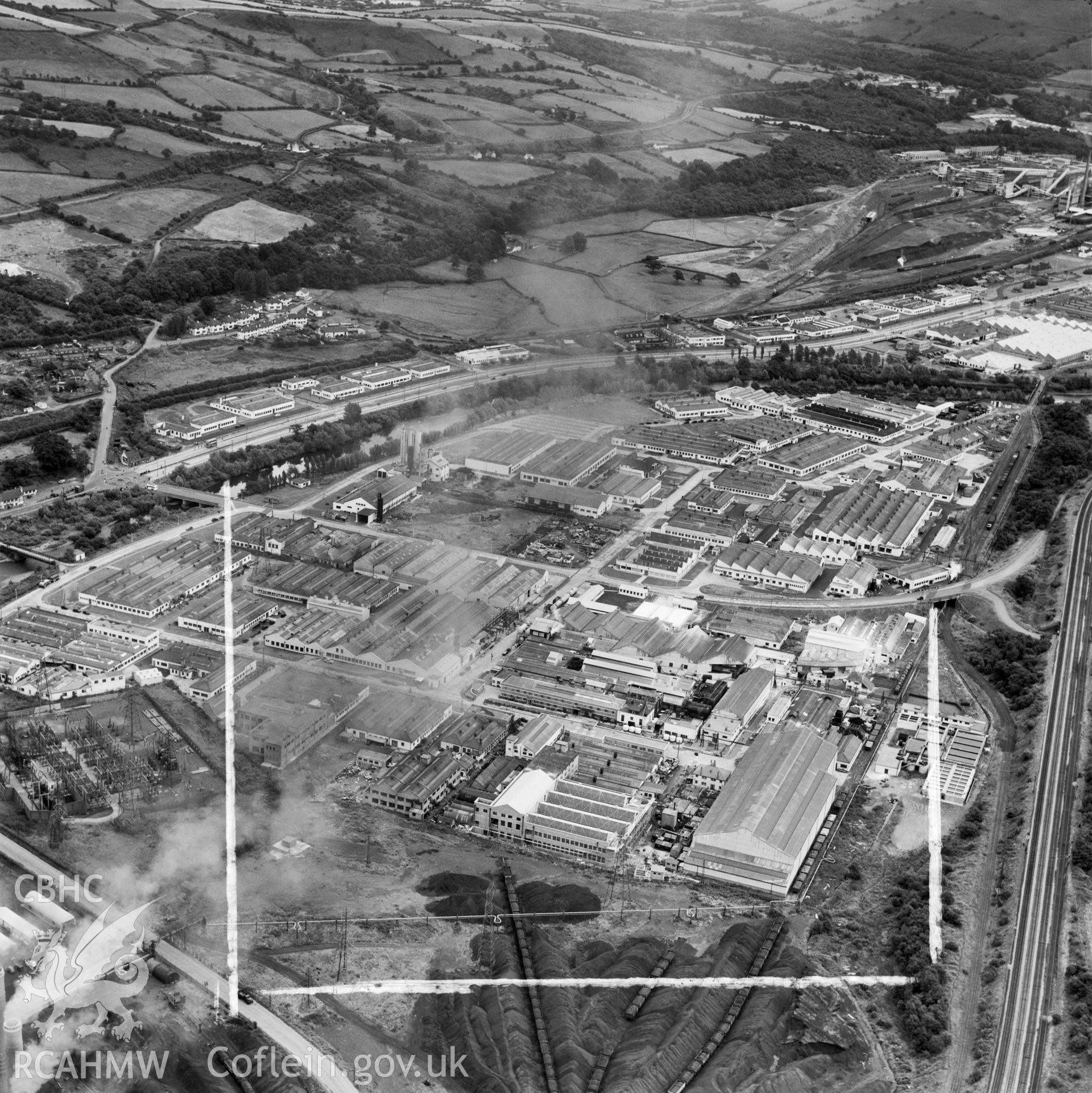 View of Treforest Chemical Co. Ltd, Treforest Trading estate