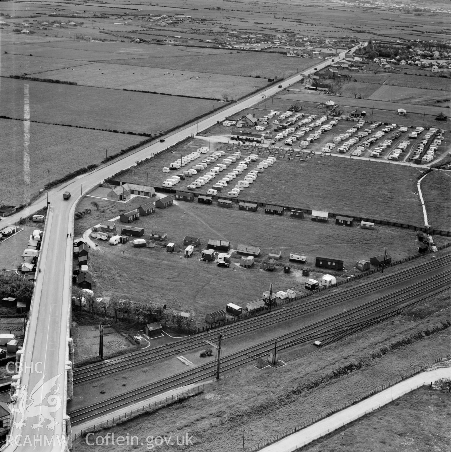View of Winkups Holiday Camp. Fyd, commissioned by W.H.Smith