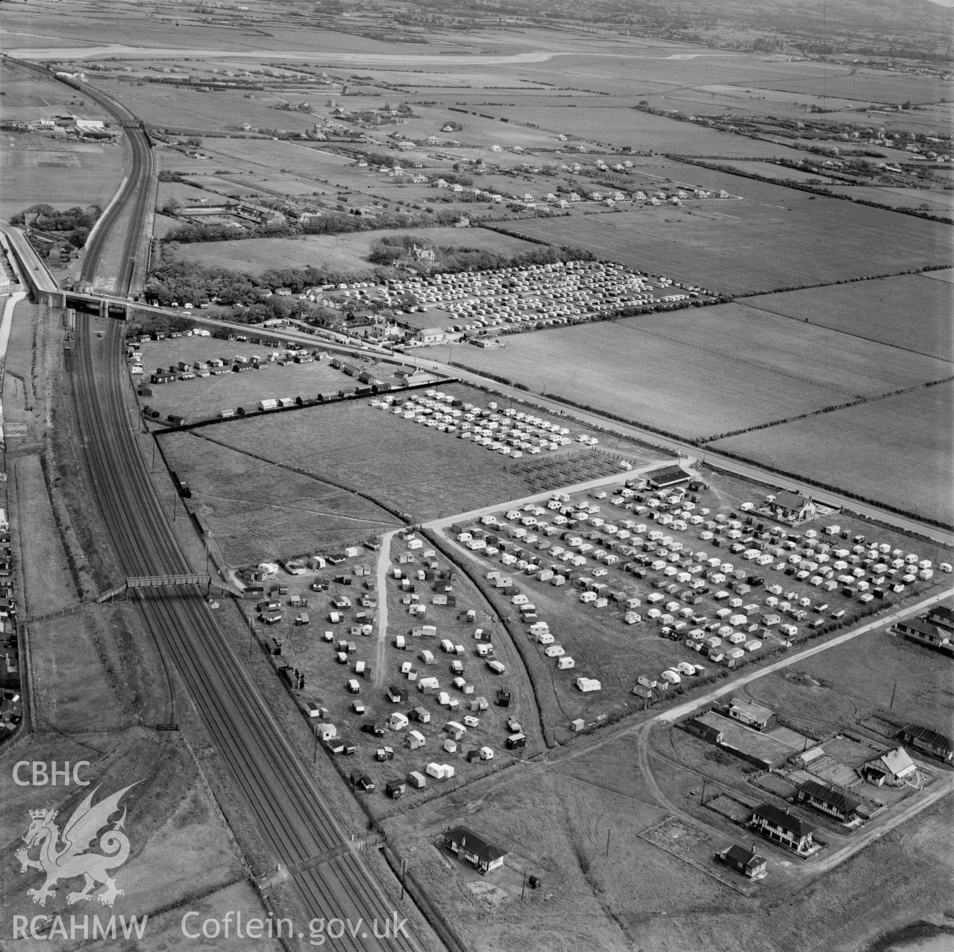 View of Winkups Holiday Camp. Fyd, commissioned by W.H.Smith