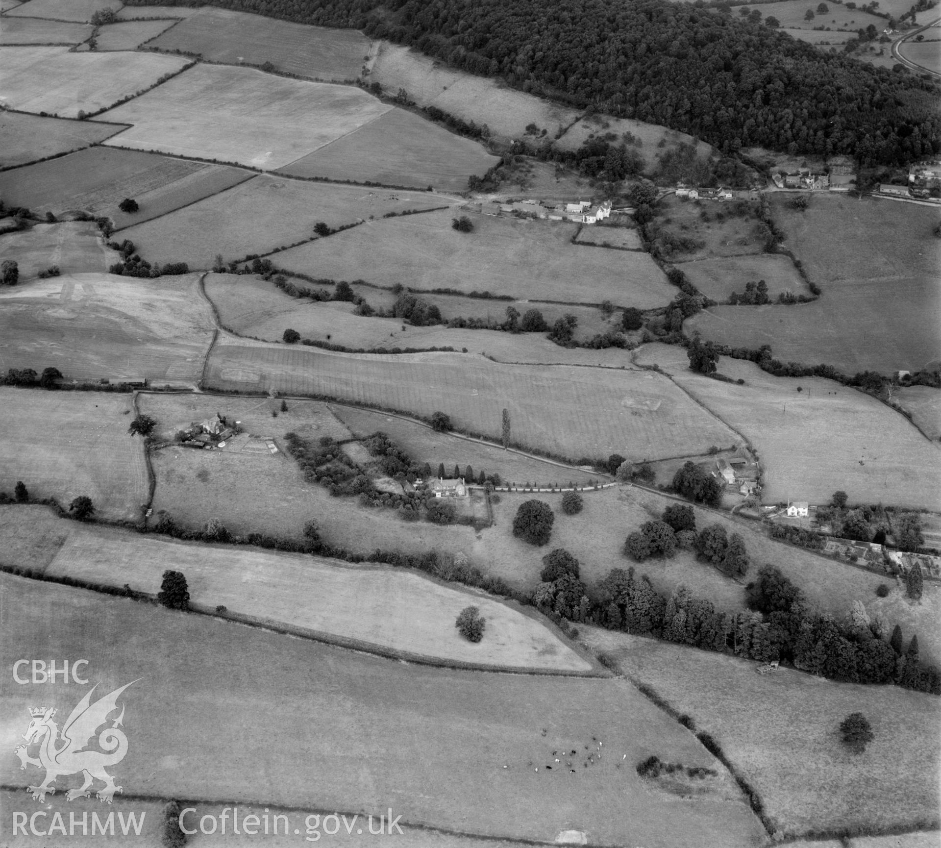 View showing Summerleas, Dixton, labelled "S.W.B. Summers, Monmouth".