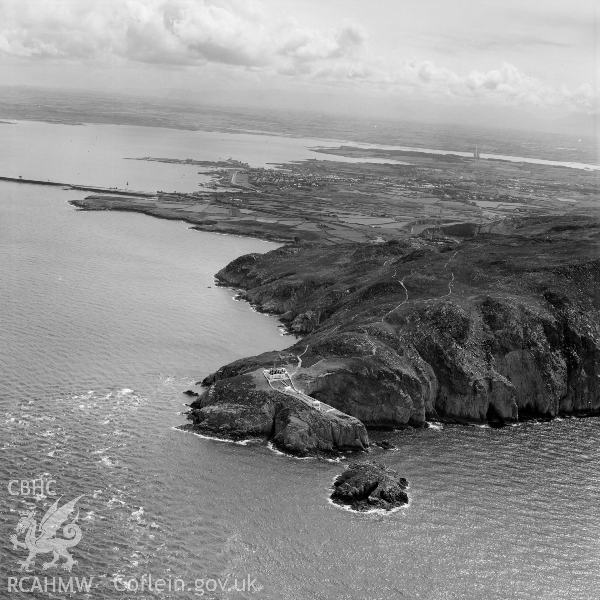 View of South Stack, Holyhead Island, Anglesey